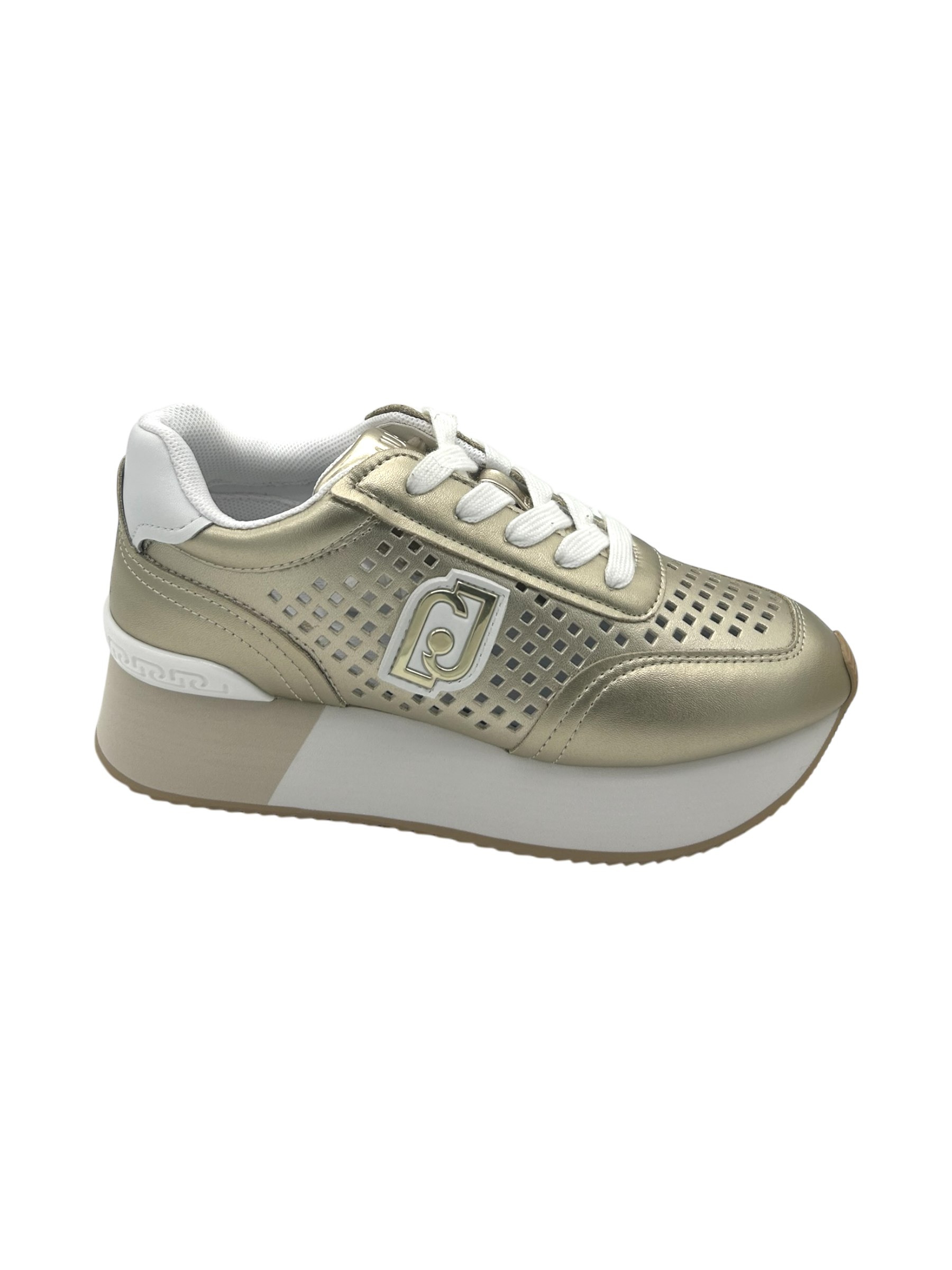 Sneakers pelle LIUJO Light Gold - Dreamy 11 -