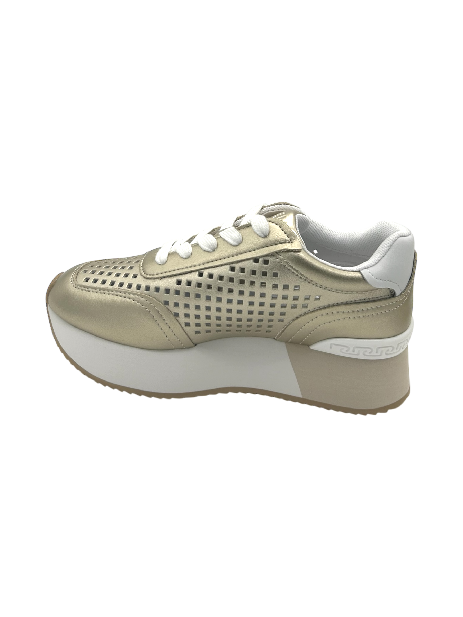 Sneakers pelle LIUJO Light Gold - Dreamy 11 -
