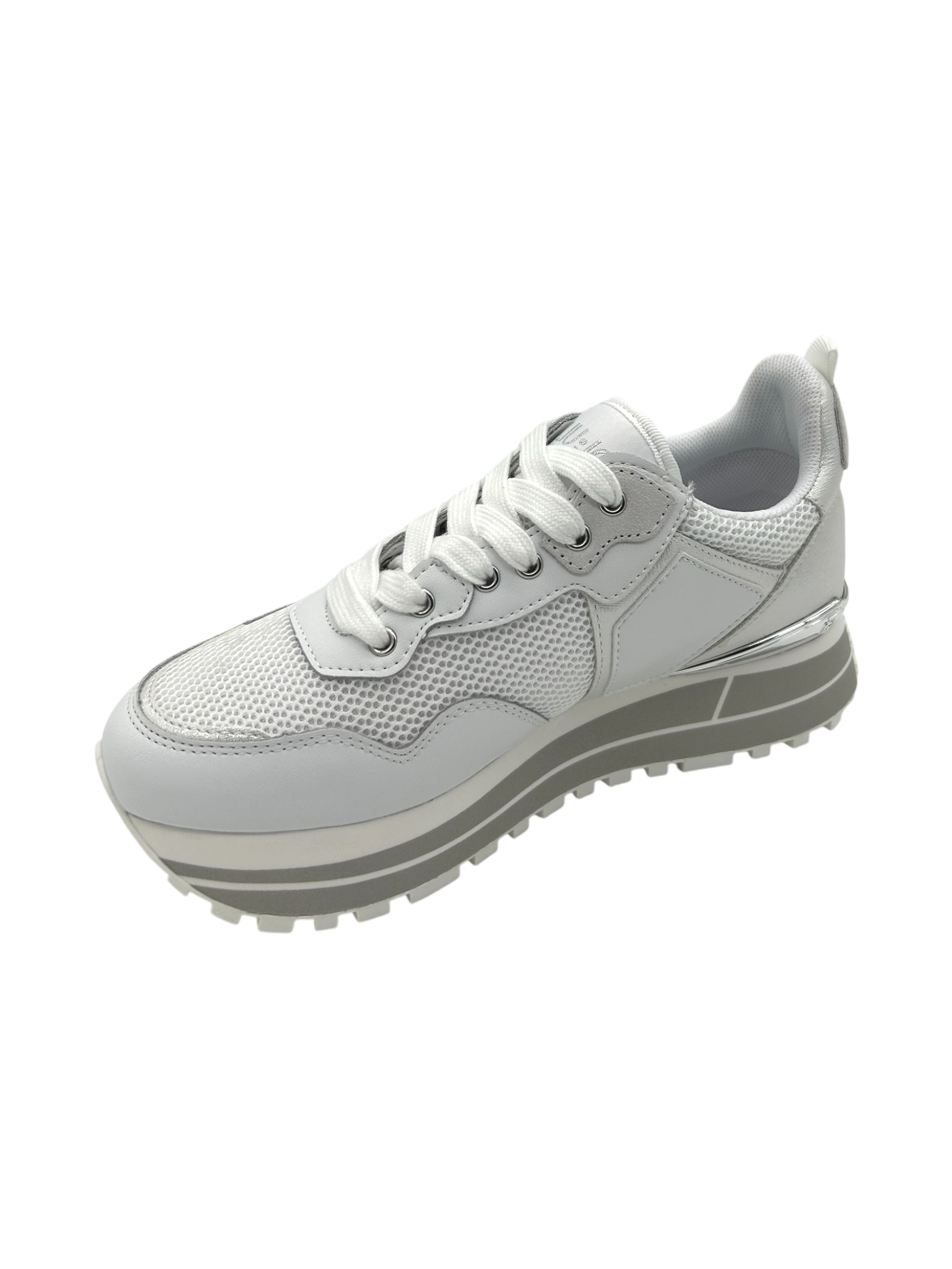 Sneakers pelle LIUJO White - Maxi Wonder 01 -