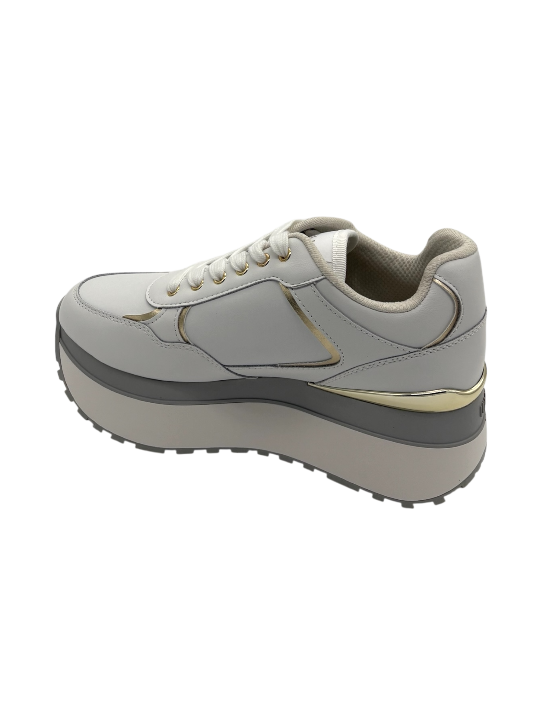 Sneakers pelle LIUJO White - Maxi Wonder plus 01 -