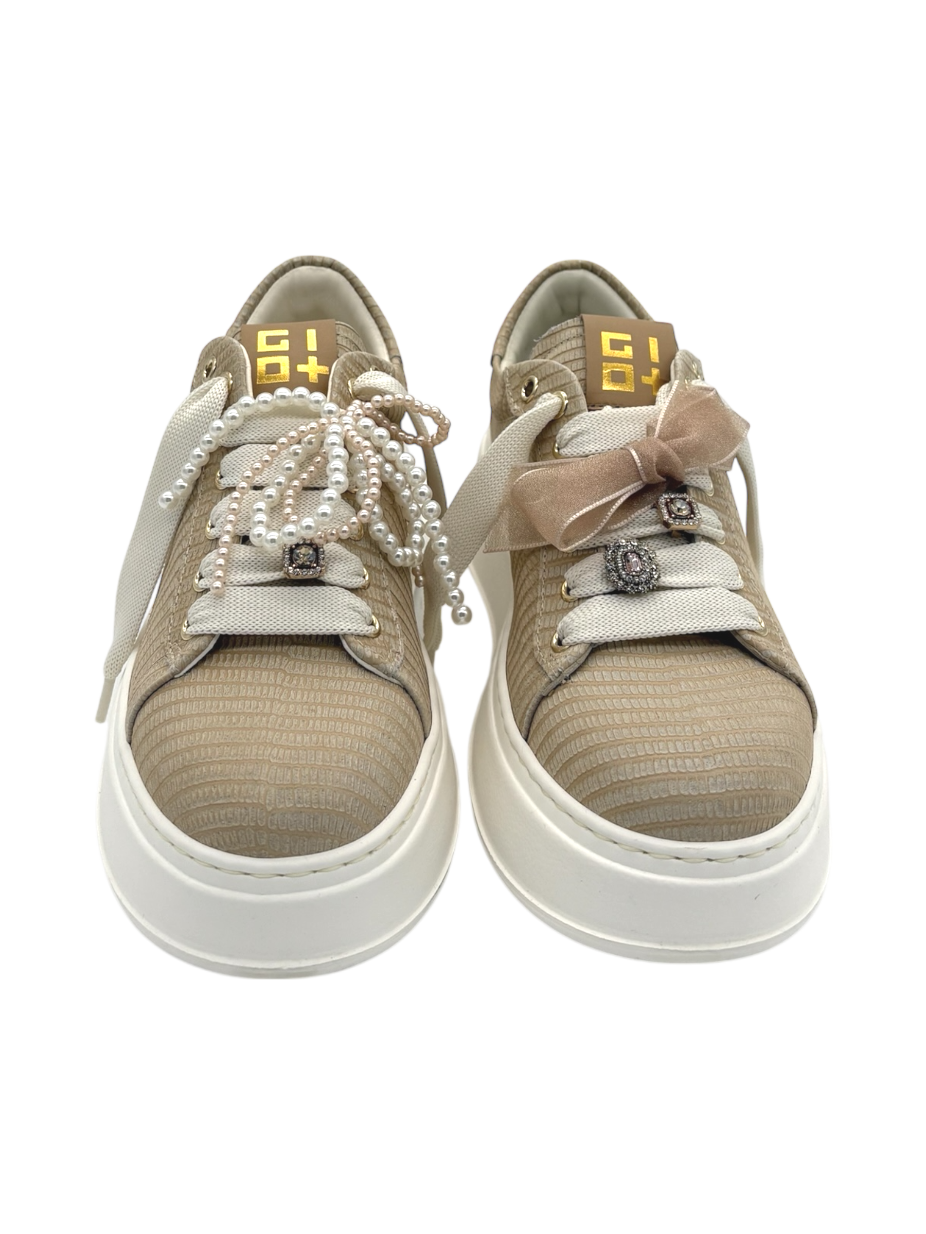 Sneakers pelle donna GIO+ Combi chic - PIA 600A -