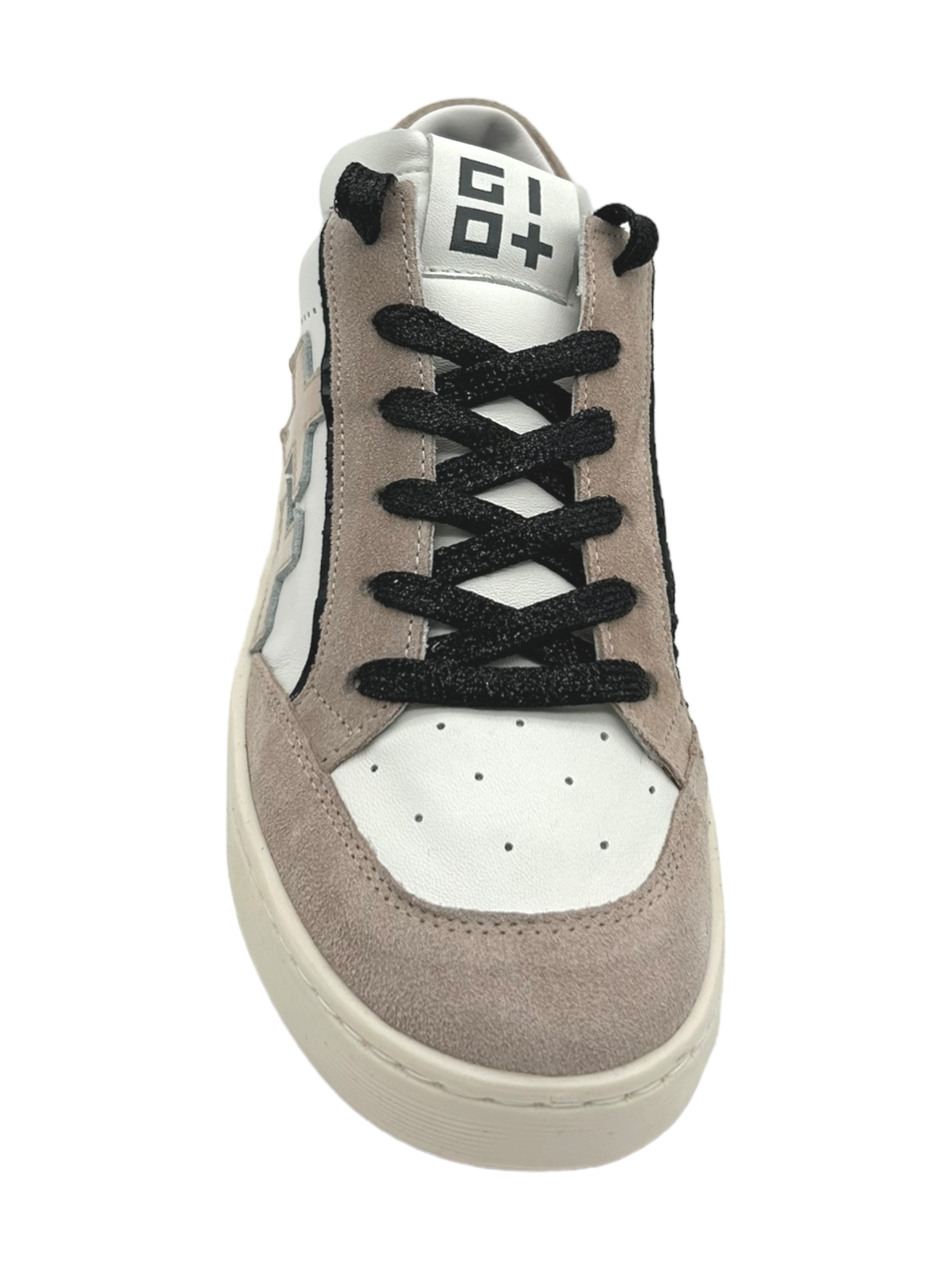 Sneakers pelle donna GIO+ Combi Black Latte Sahara - VITTO 30 -