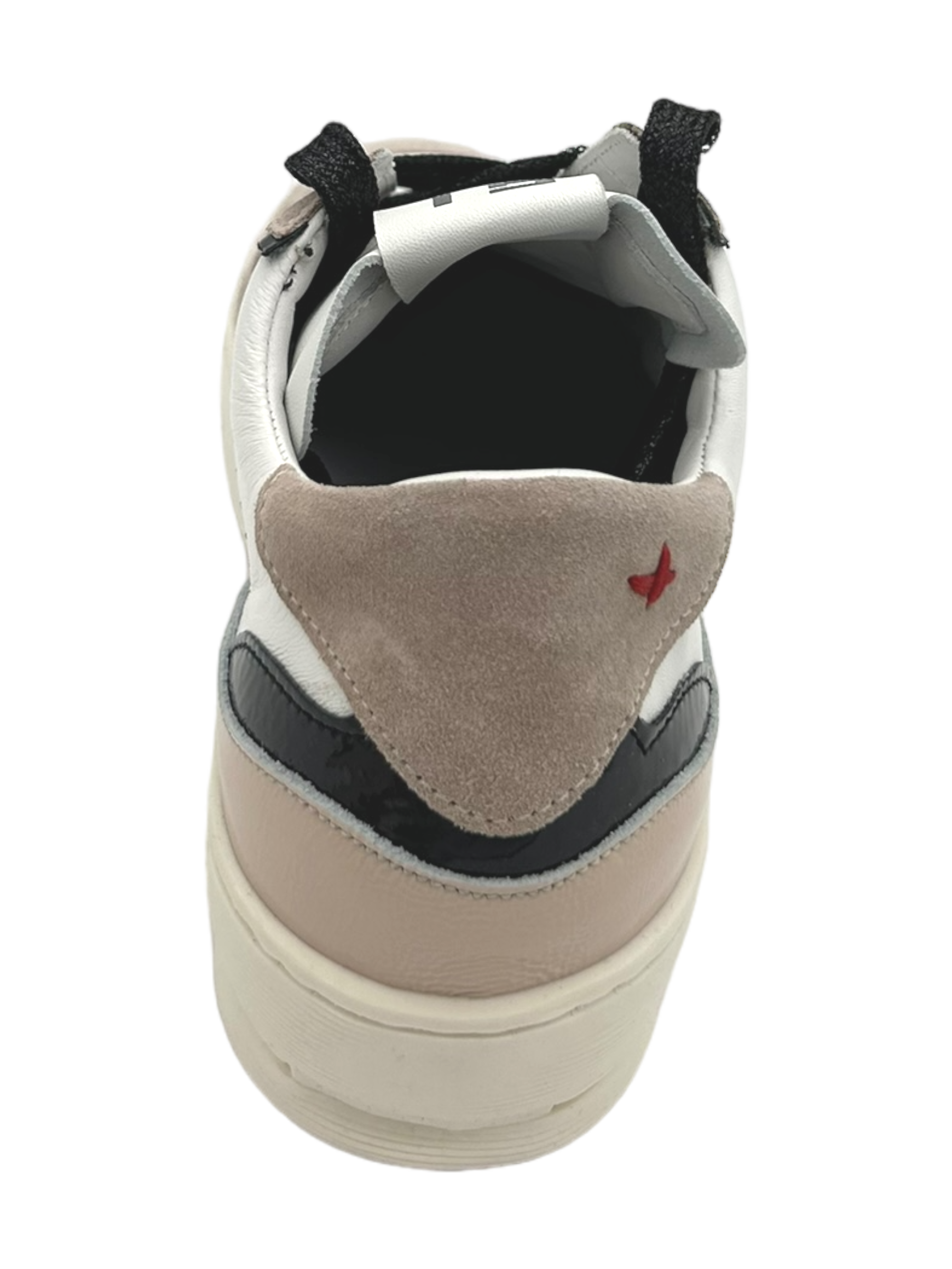 Sneakers pelle donna GIO+ Combi Black Latte Sahara - VITTO 30 -