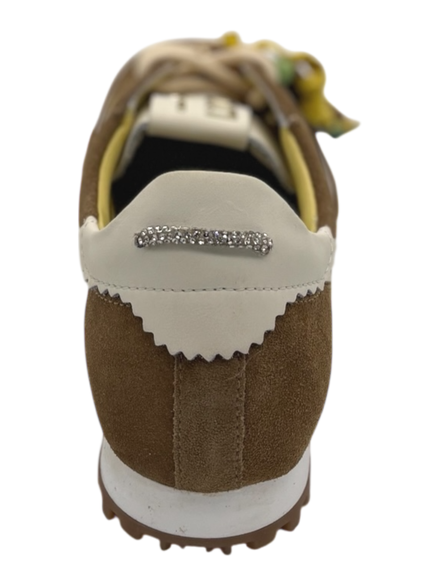 Sneakers pelle donna GIO+ Combi Brown -Cielo 07 -