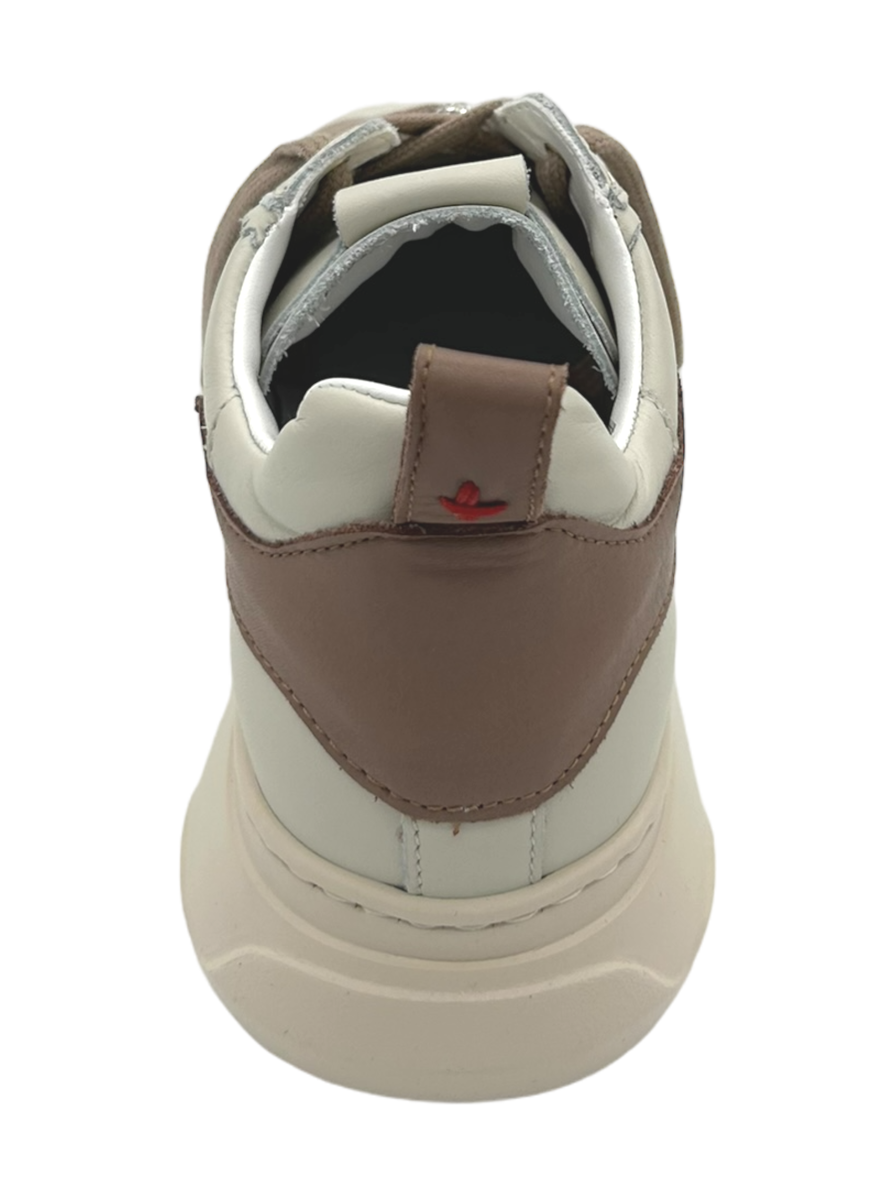Sneakers pelle donna GIO+ Combi Latte - Giada 66U -