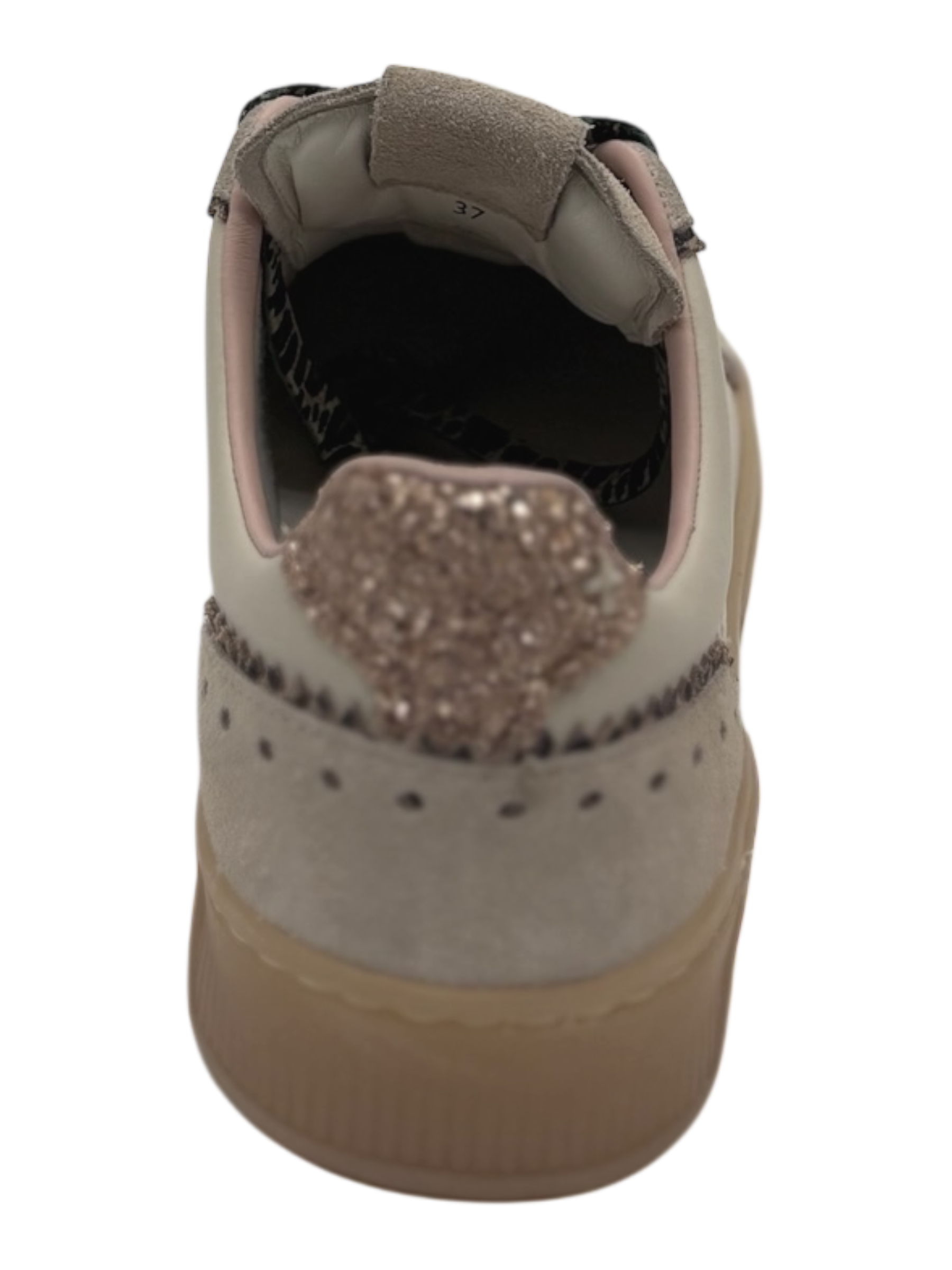 Sneakers pelle donna GIO+ Combi Leopard -Blue 1000 -