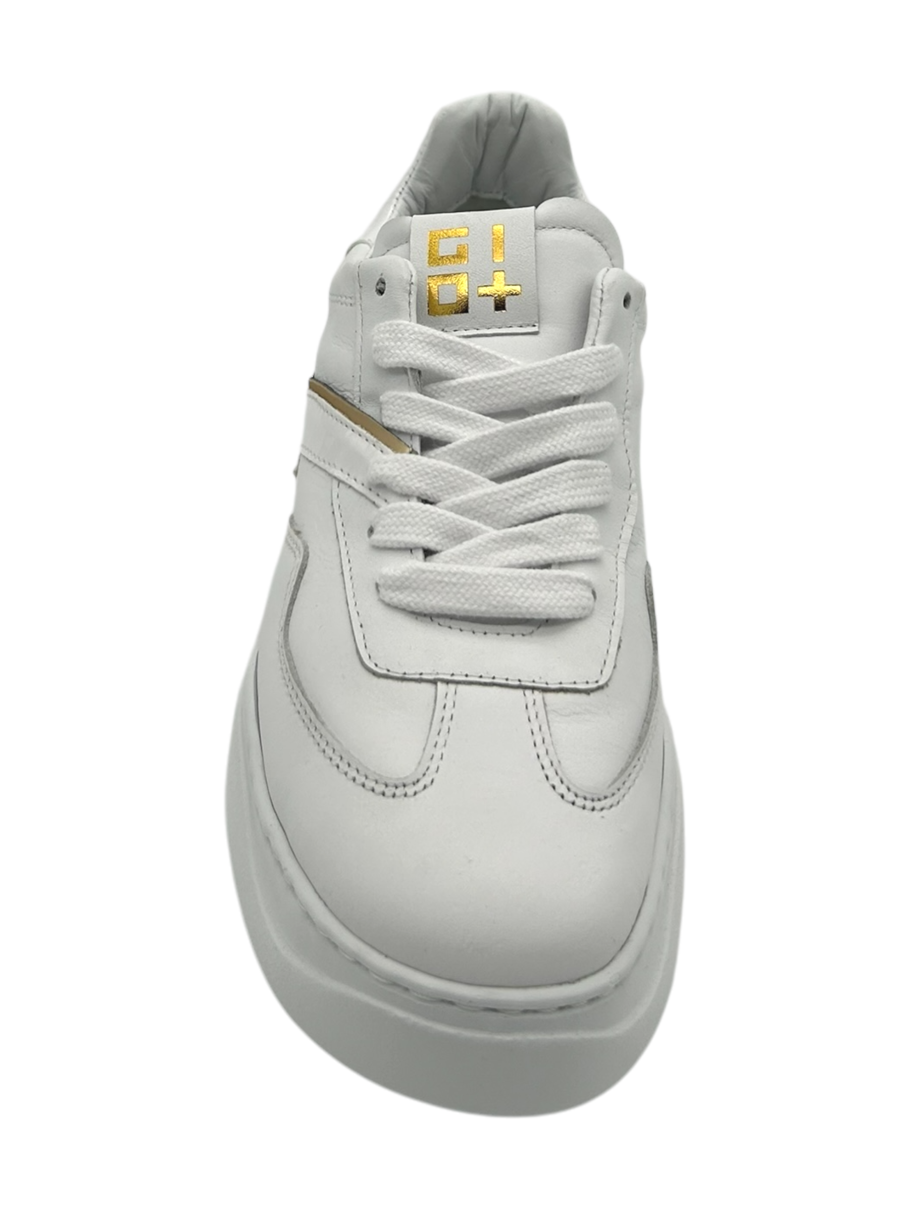 Sneakers pelle donna GIO+ Total White - Giada 220 -