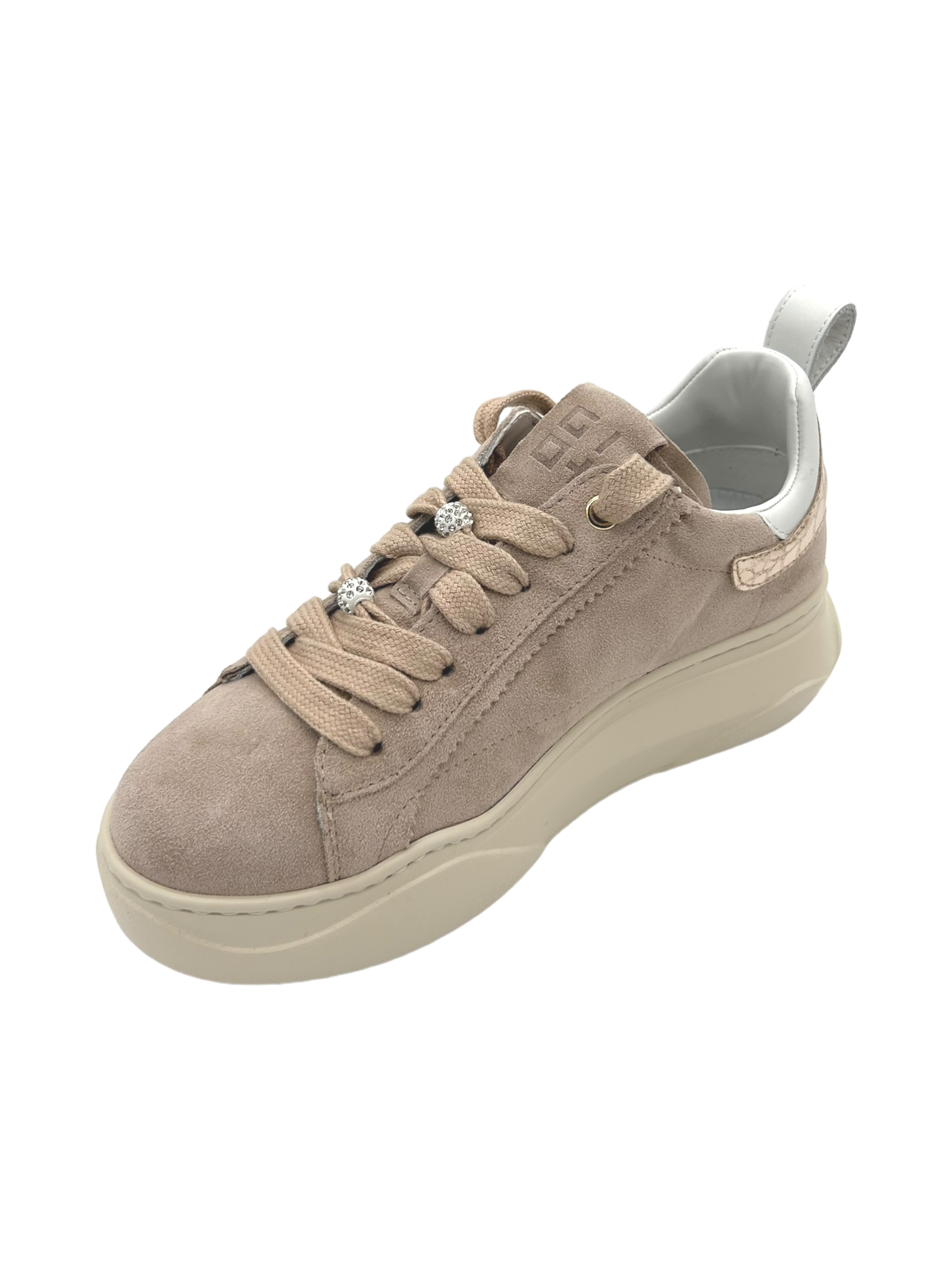 Sneakers pelle donna GIO+ Combi Sahara - Giada 66L -