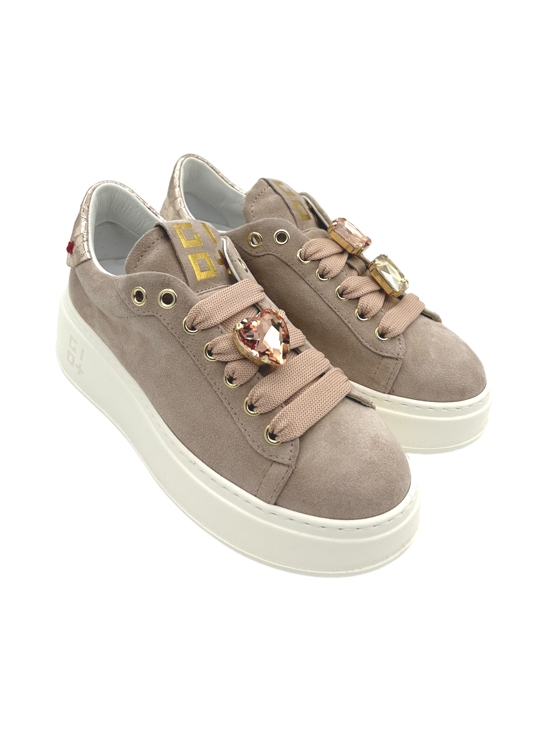 Sneakers pelle donna GIO+ Combi Sahara - PIA 234A -