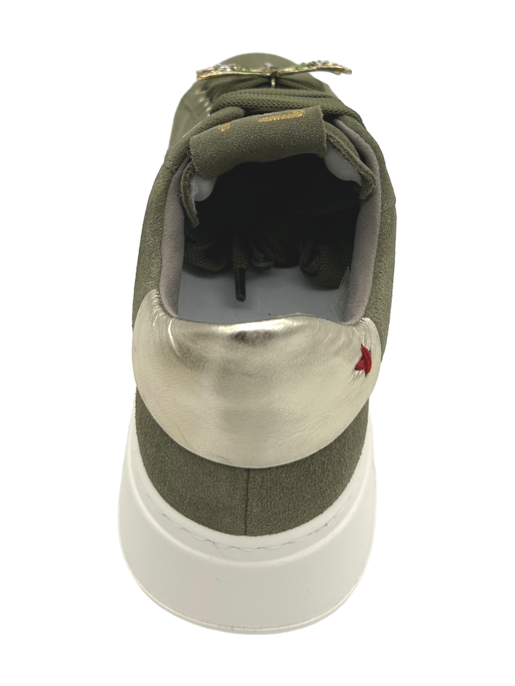Sneakers pelle donna GIO+ Combi Verde - PIA 232A -