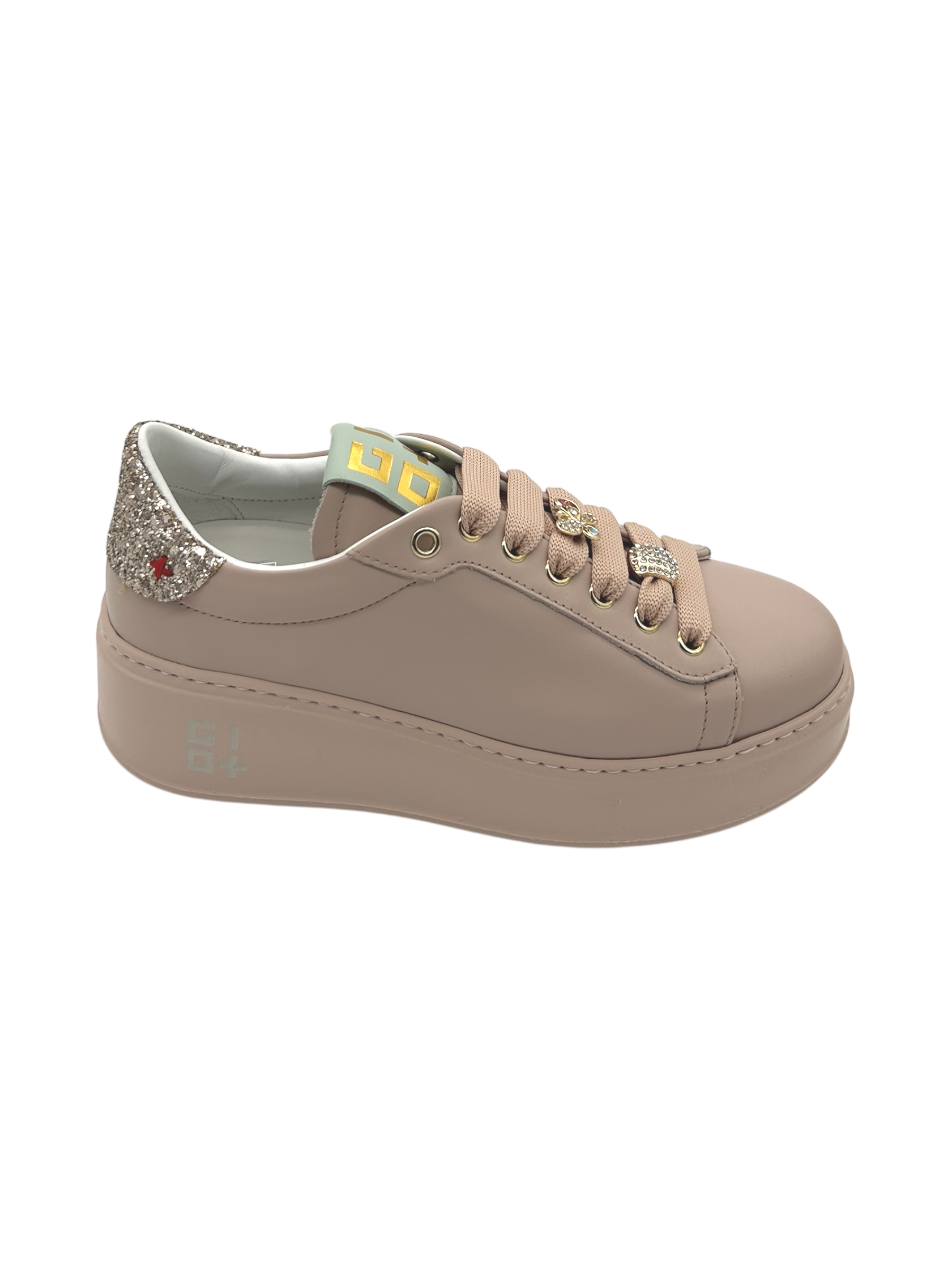 Sneakers pelle donna GIO+ Combi White Farfa - PIA326 A -
