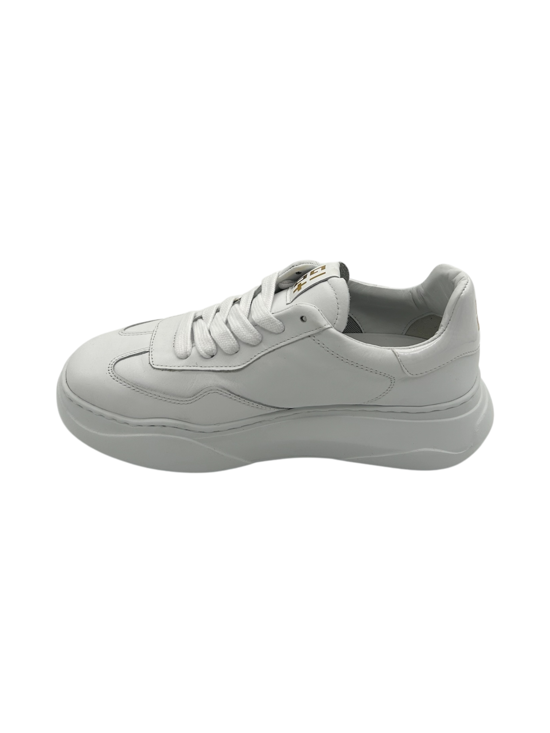 Sneakers pelle donna GIO+ Total White - Giada 220 -