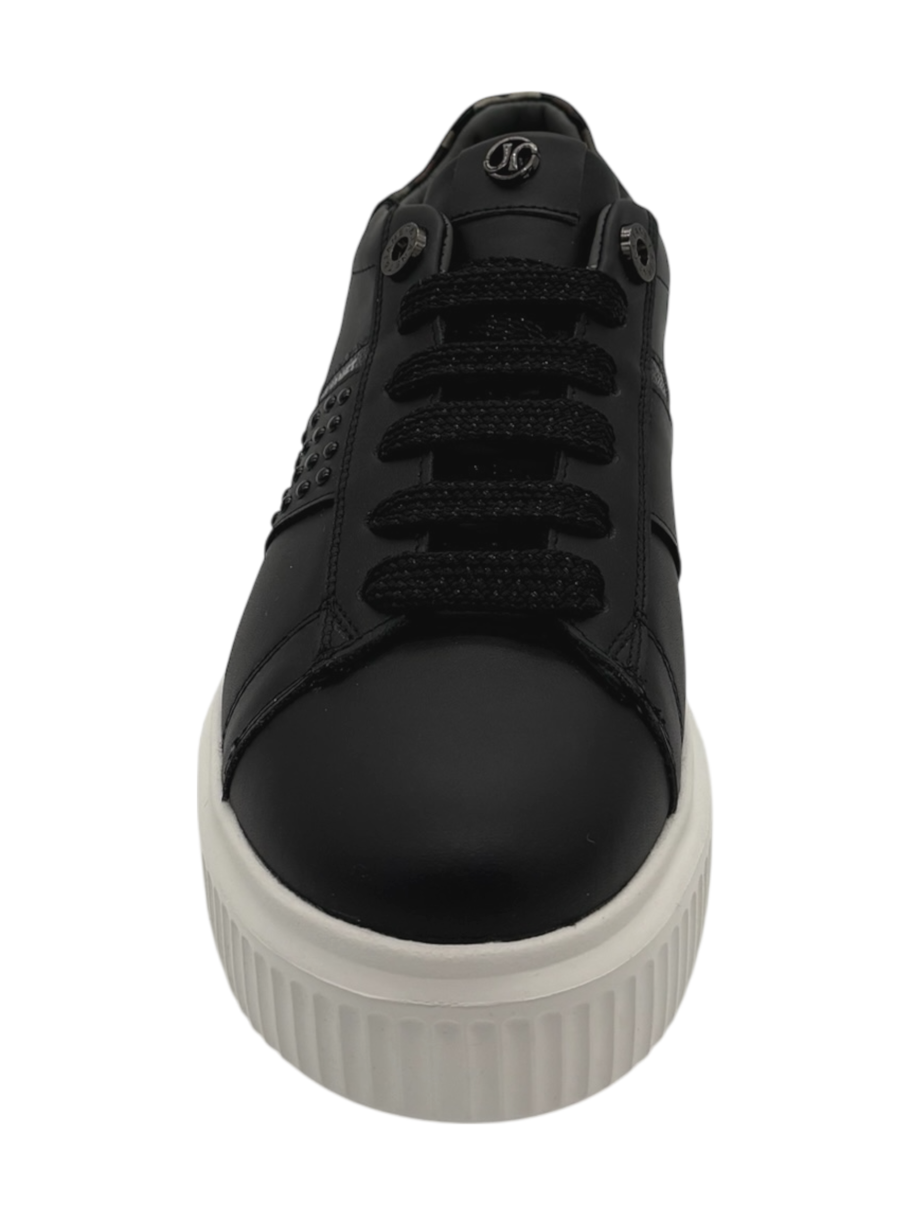 Sneakers pelle donna Janet & Janet Black -J400-