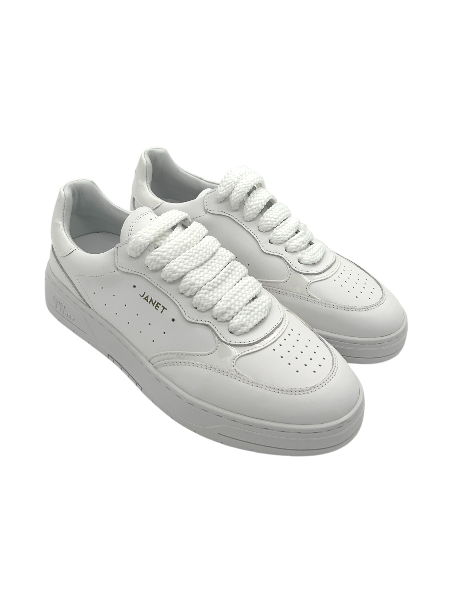 Sneakers pelle donna Janet & Janet White - Palermo 090 -