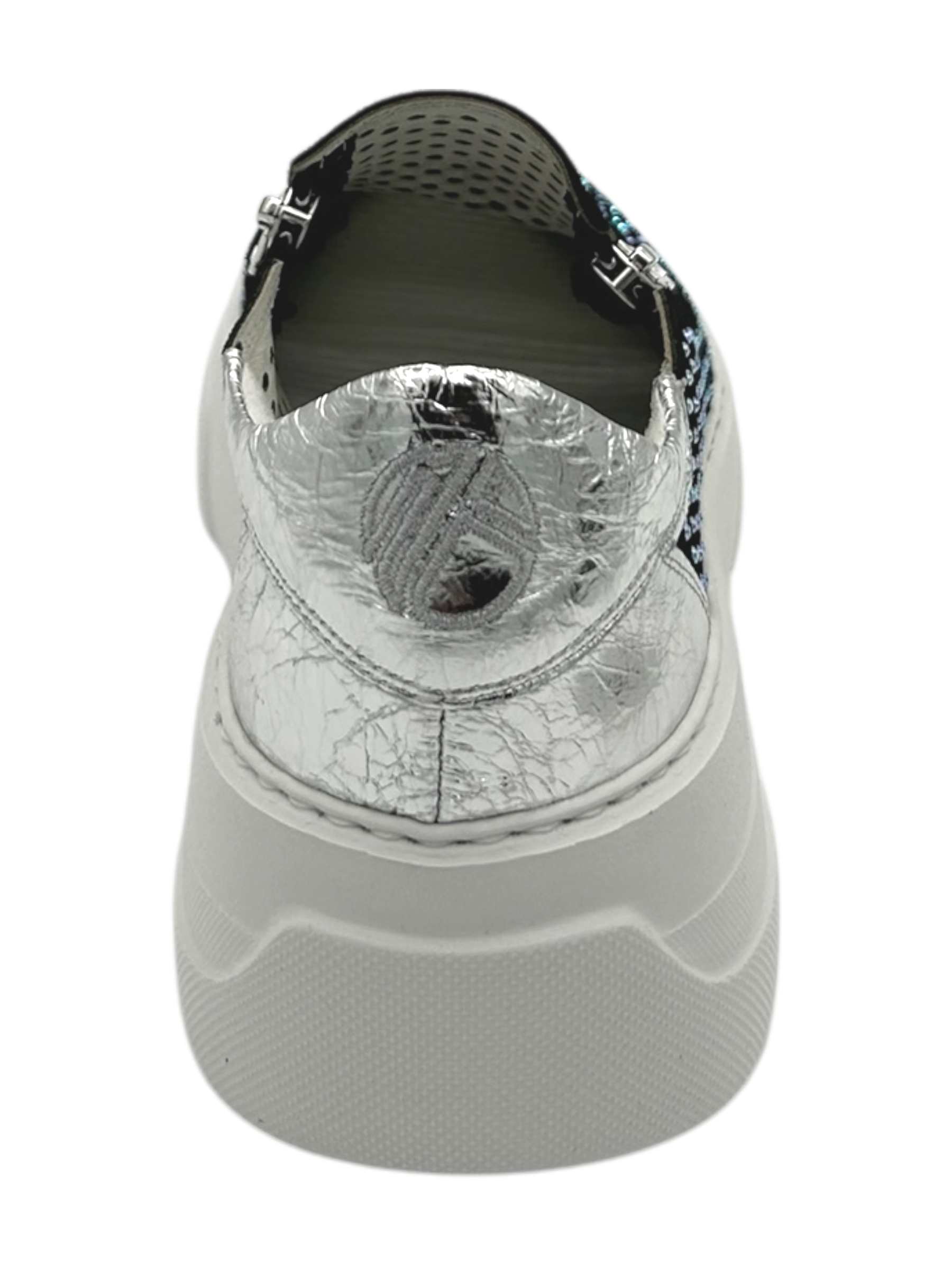 Sneakers slip-on pelle donna FRU.IT Black - 9082-