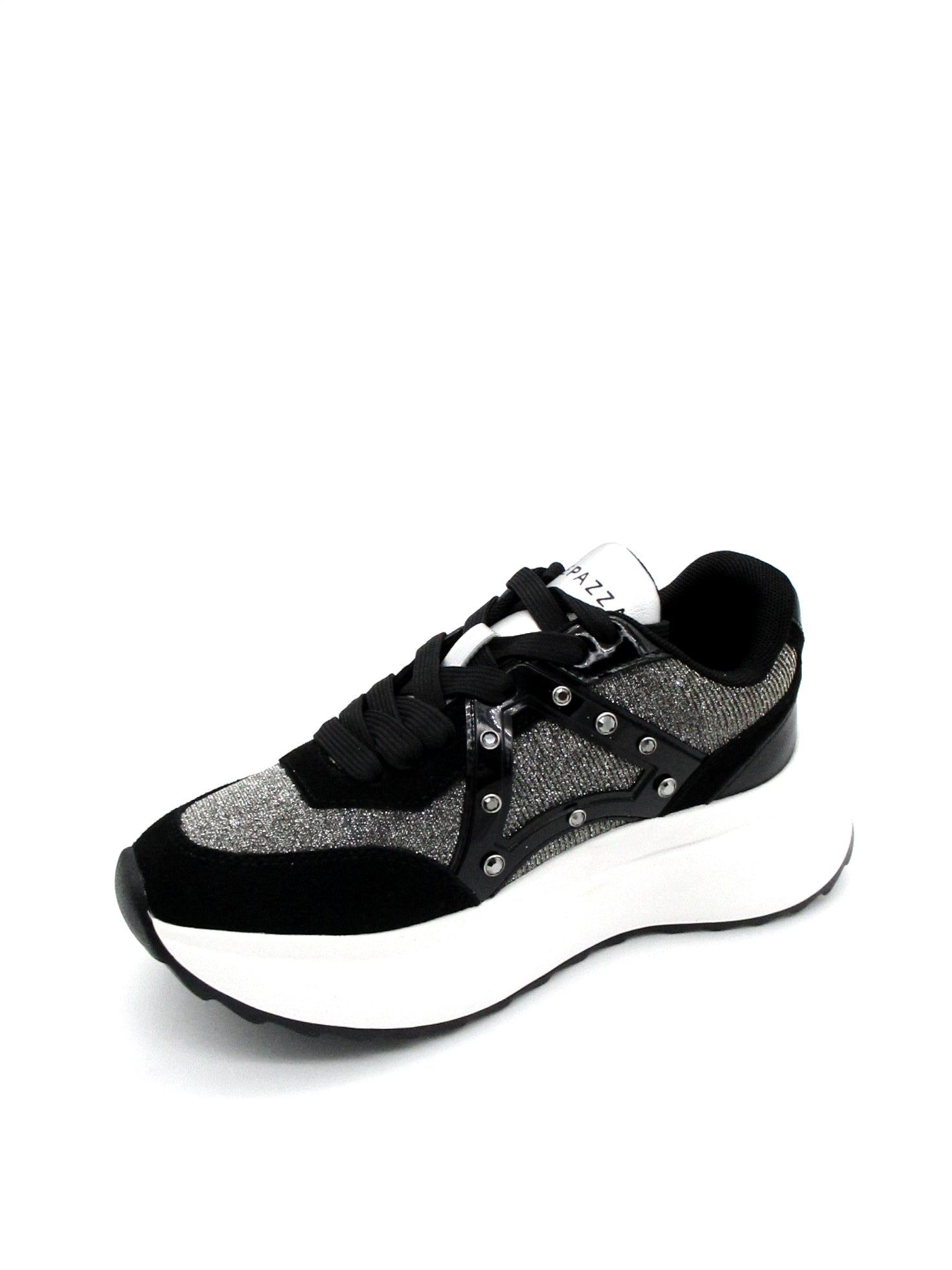 Sneakers donna Apepazza Gun Metal - Clotilde -