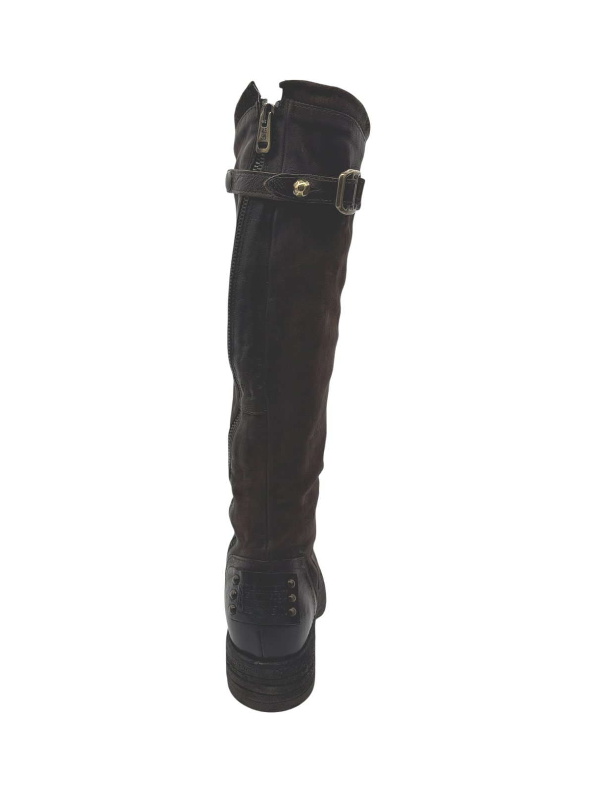 Stivale Donna AS98 C41303 in Pelle Ebano | Made in Italy