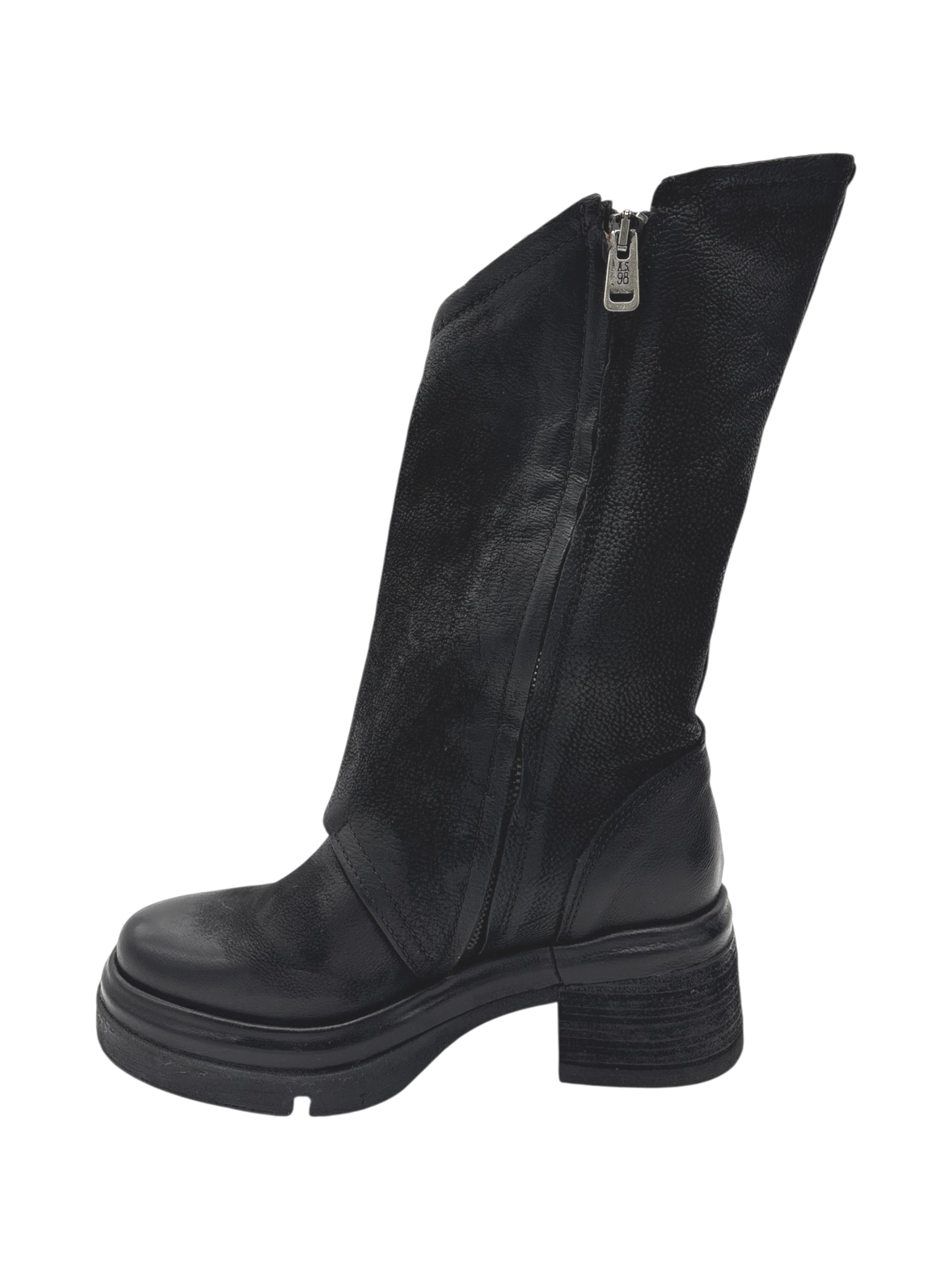Stivale Pelle Donna AS98 A89348 | Nero