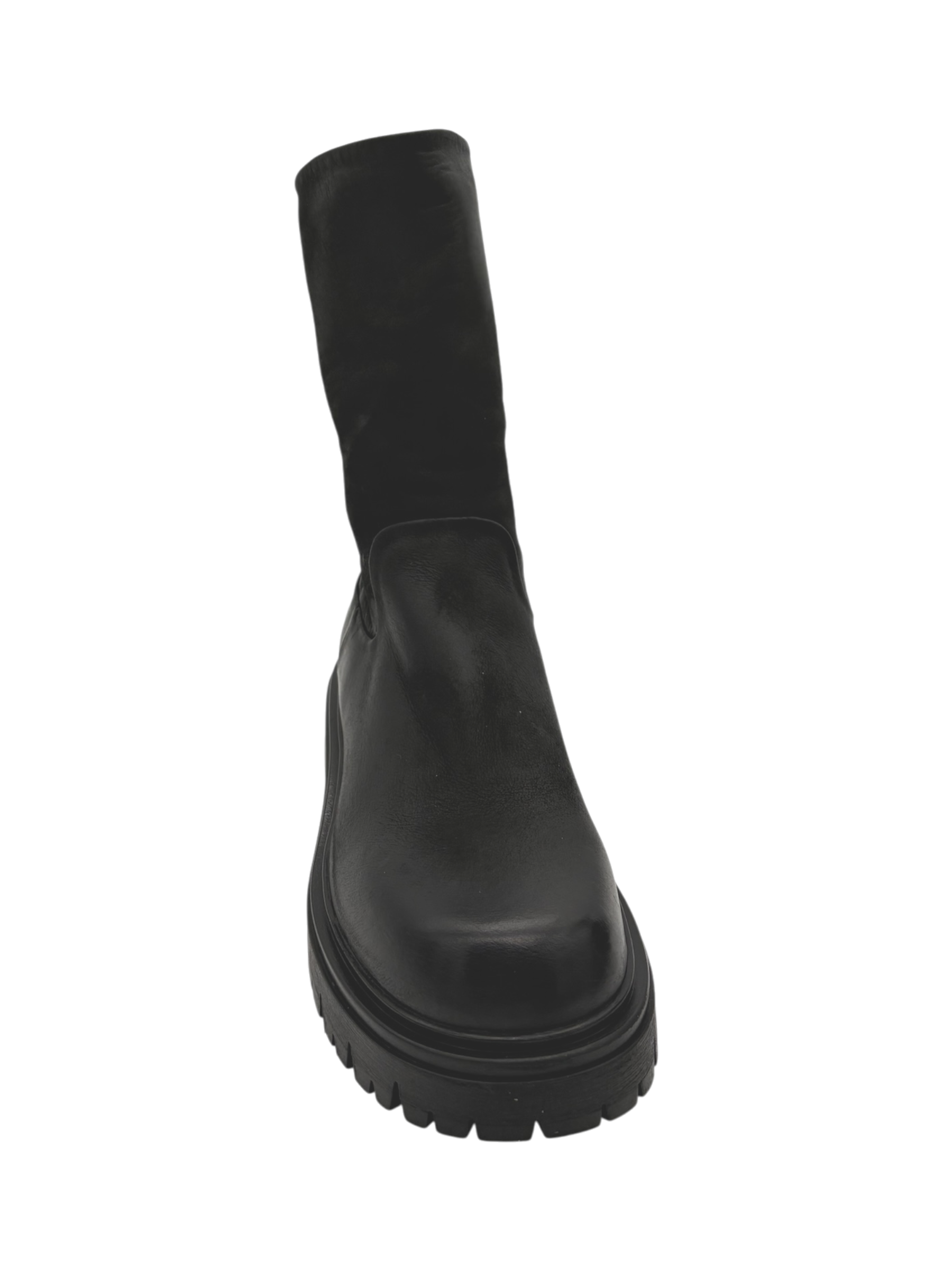 Stivale pelle donna ELENA IACHI Boston Nero - E4426