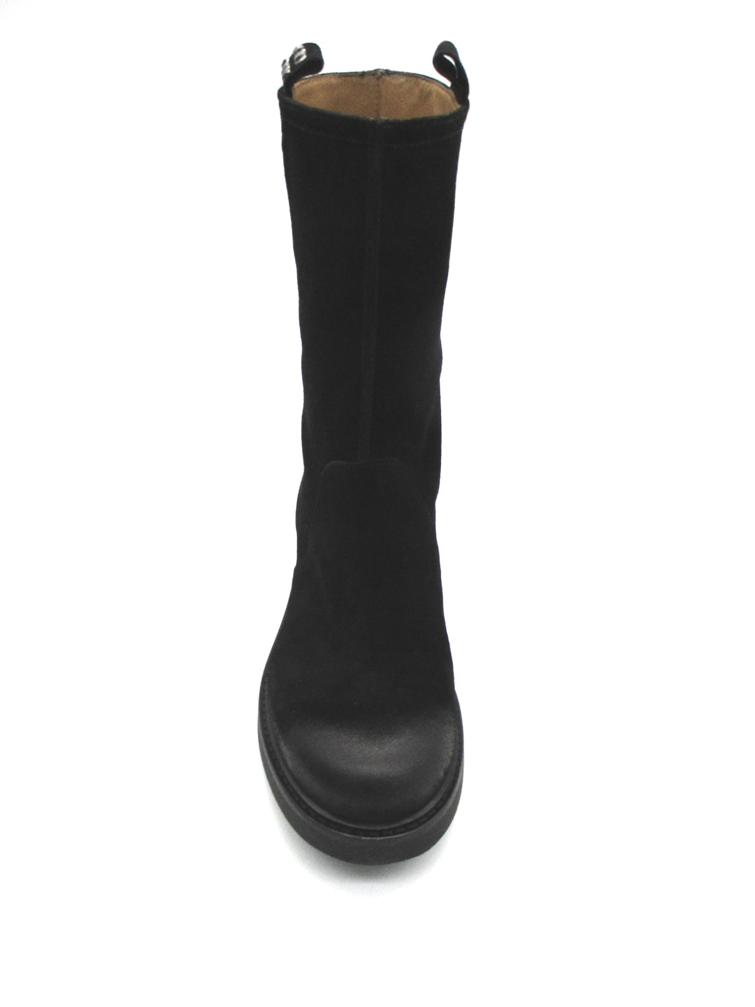 Stivale camoscio donna GIO+ Combi Velour Nero - AFRA 06B -