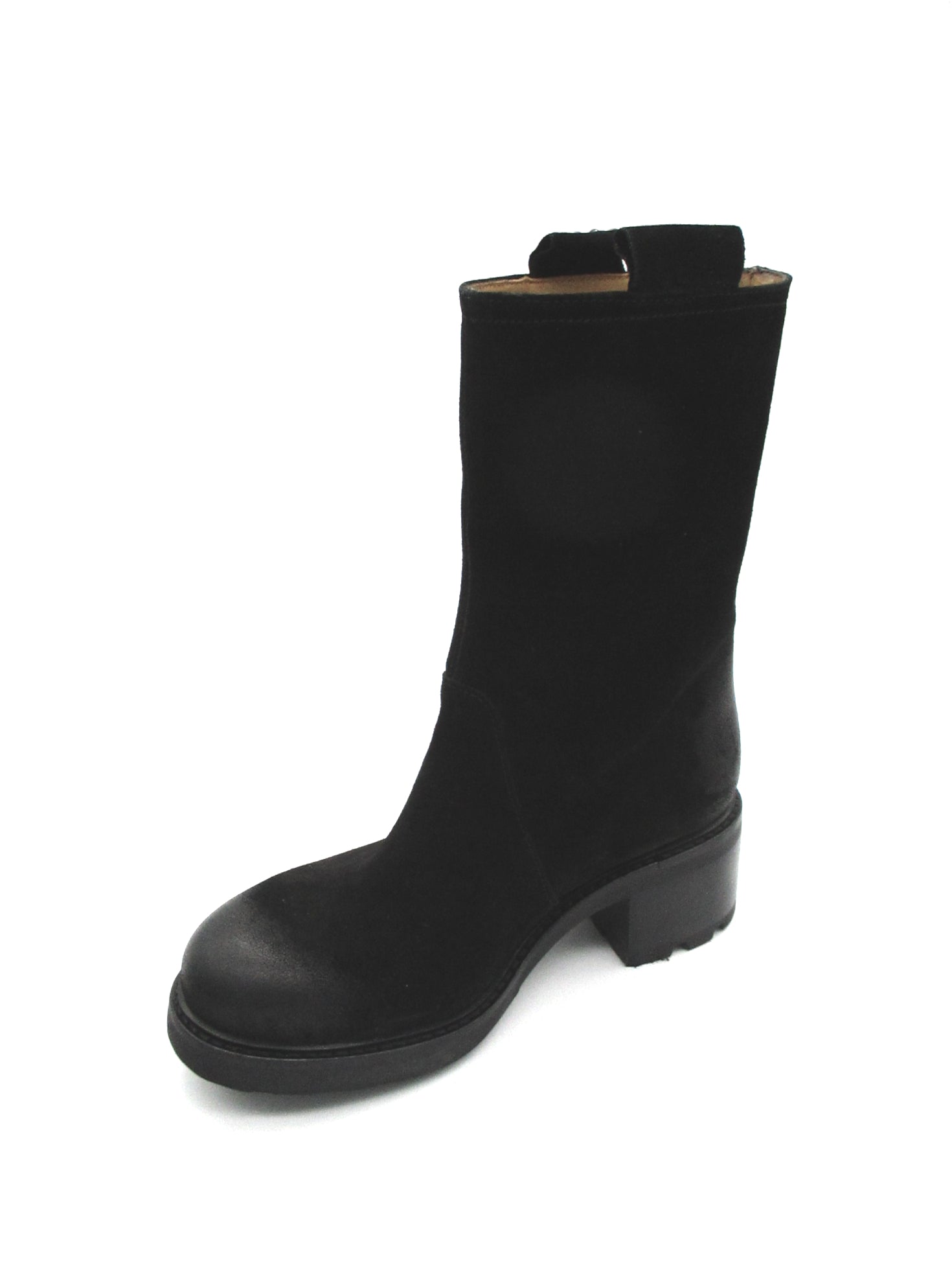 Stivale camoscio donna GIO+ Combi Velour Nero - AFRA 06B -