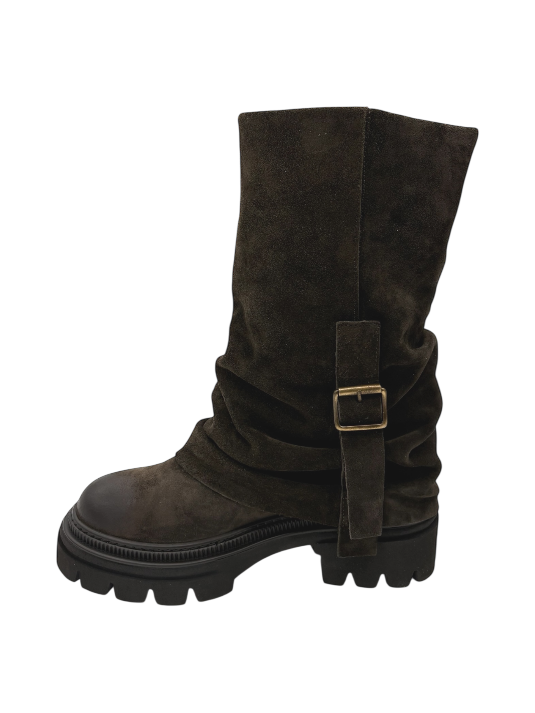 Stivale camoscio donna Mimmù Castagna - M482M5-I -