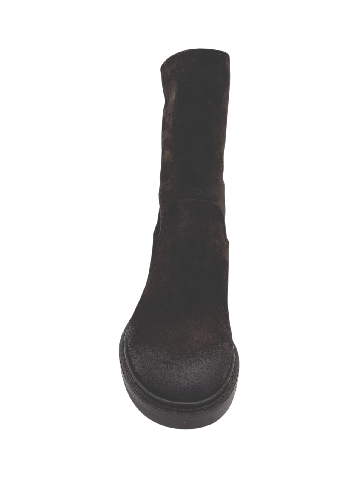 Stivale donna Elena Iachi E4878 Velour Ebano