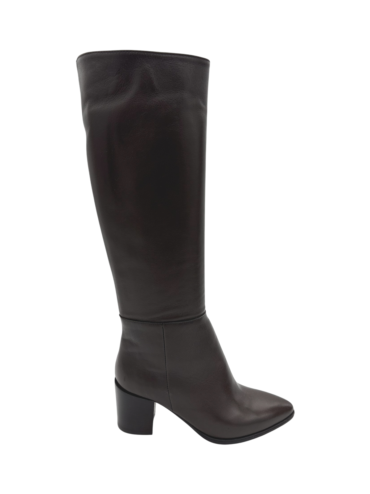 Stivale donna Maja by Valery AV84 in pelle testa di moro