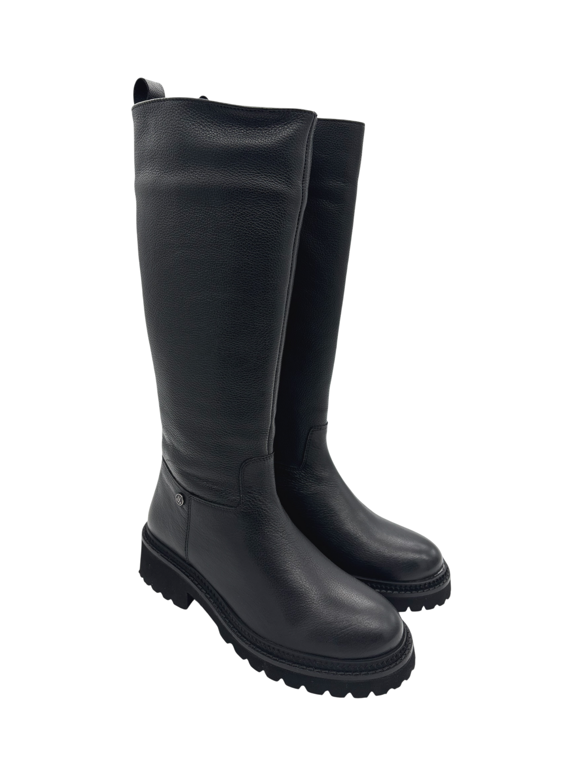 Stivale donna in pelle nera Janet & Janet J1186
