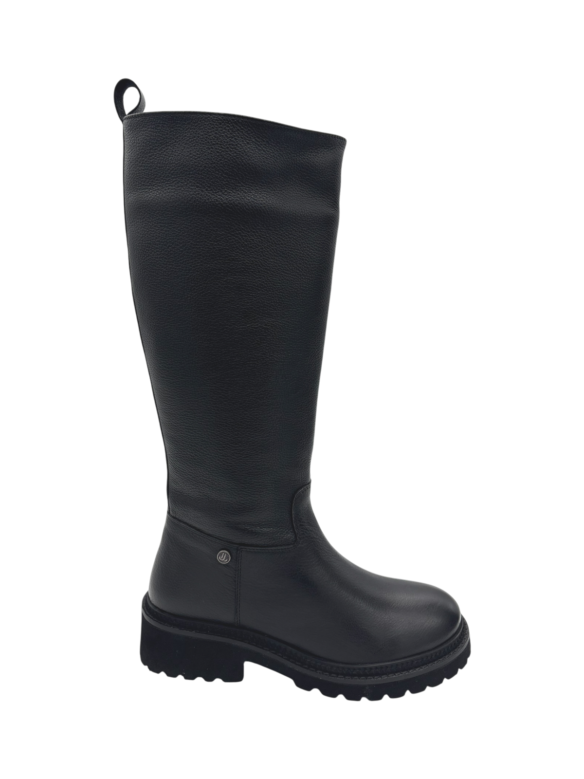Stivale donna in pelle nera Janet & Janet J1186