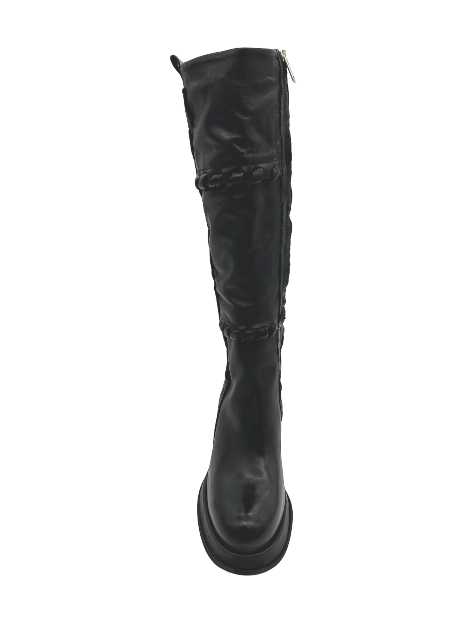 Stivale pelle donna AS98 Nero - B54303 -