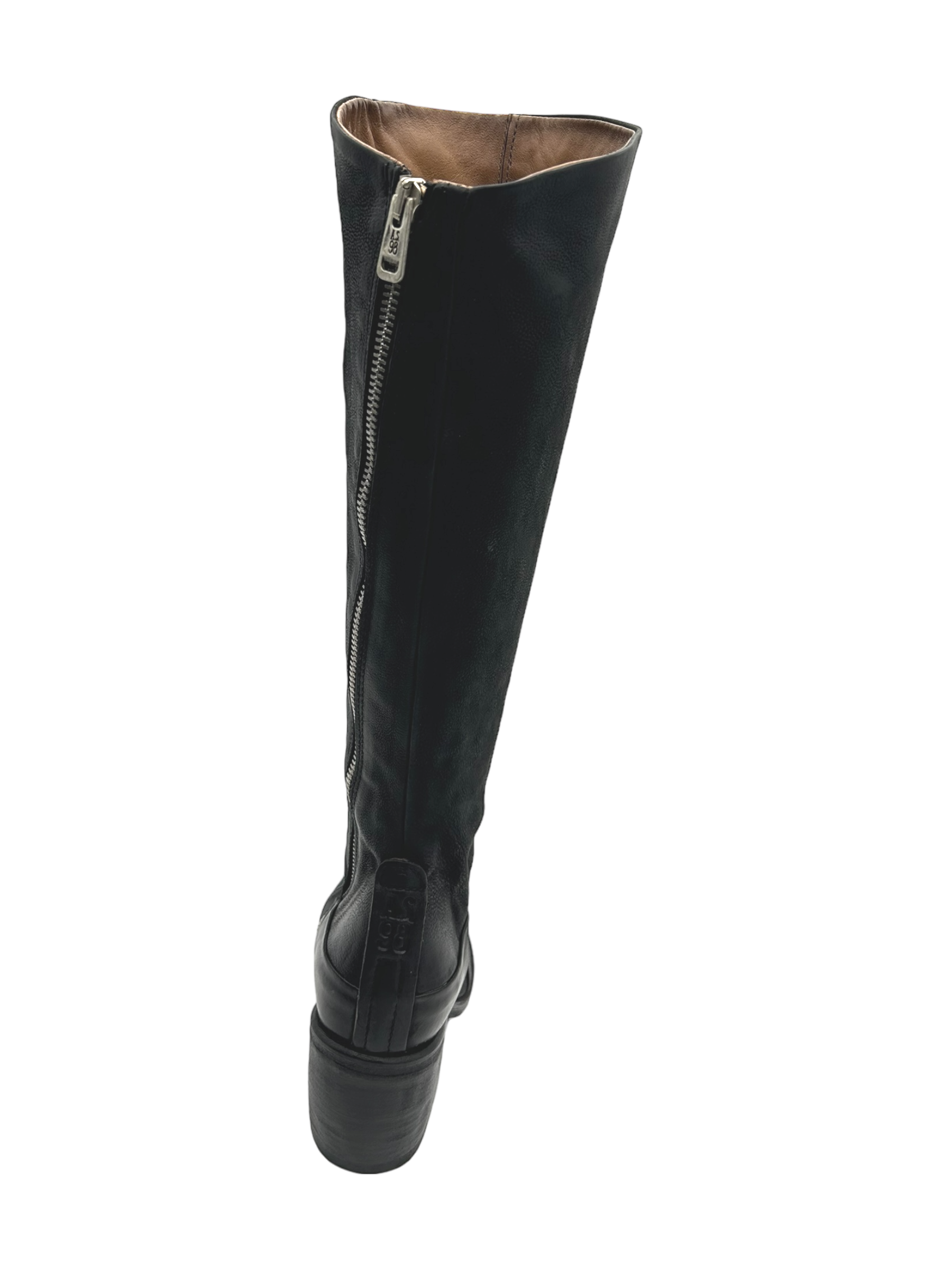 Stivale pelle donna AS98 Nero - B82301 -