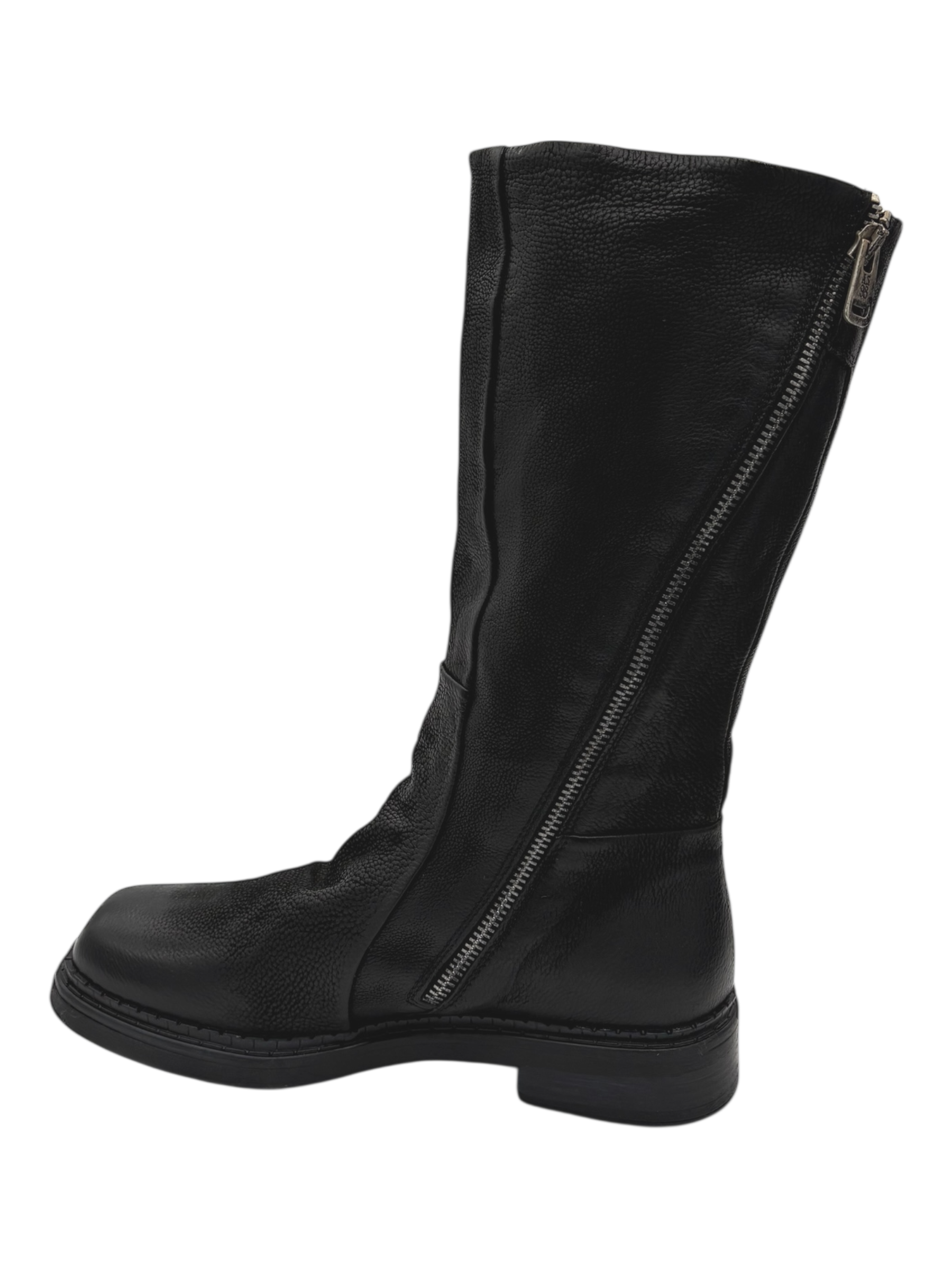 Stivale pelle donna AS98 Nero - C15302 -