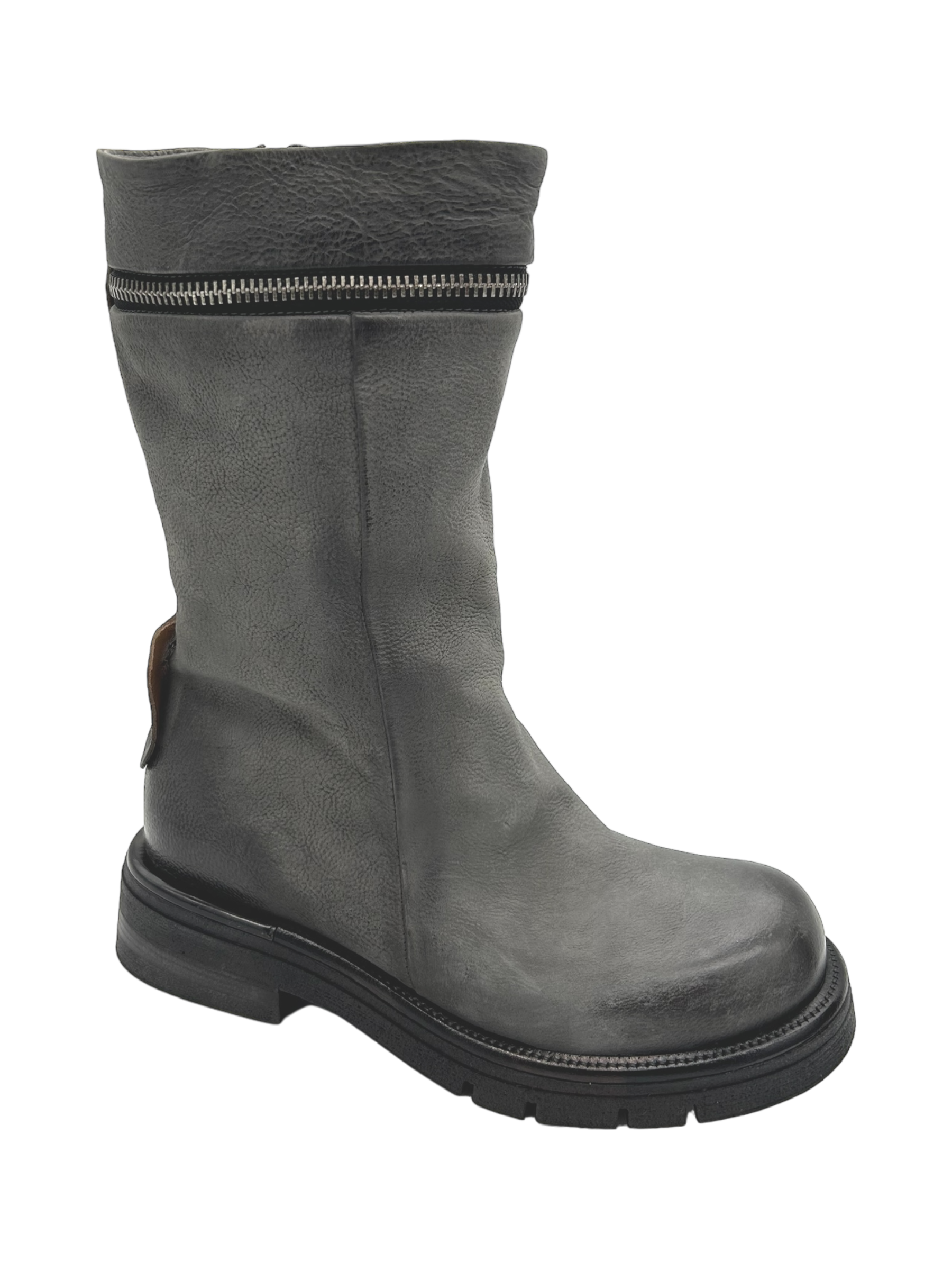 Stivale pelle donna AS98 Smoke - B81203 -