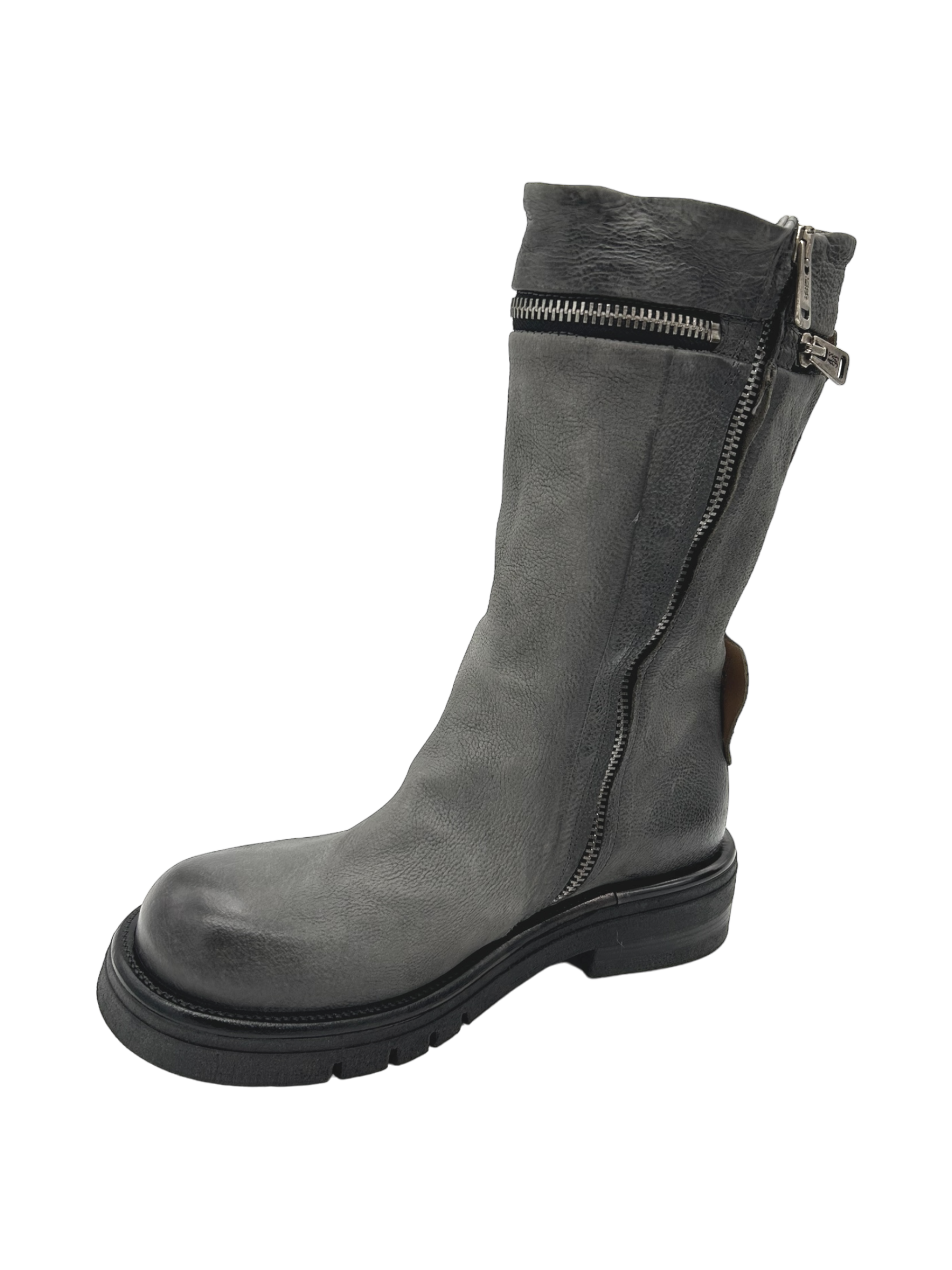 Stivale pelle donna AS98 Smoke - B81203 -