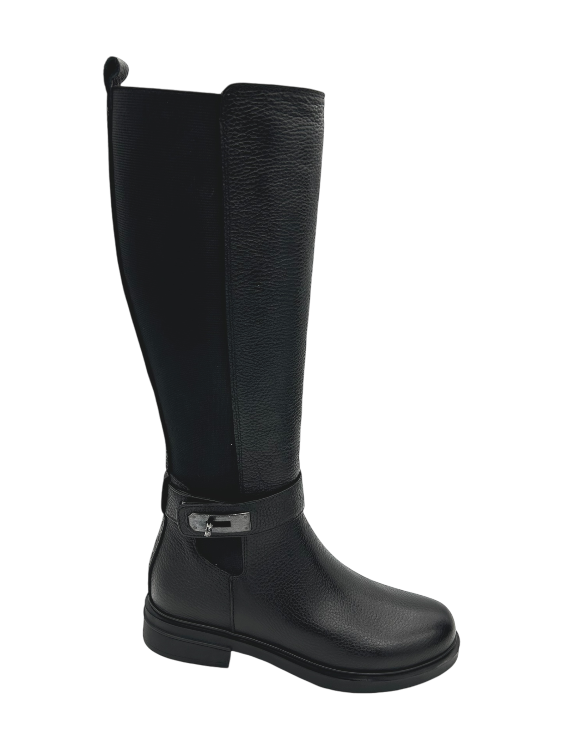Stivale pelle donna Albano Bottalato Nero - 2716 -