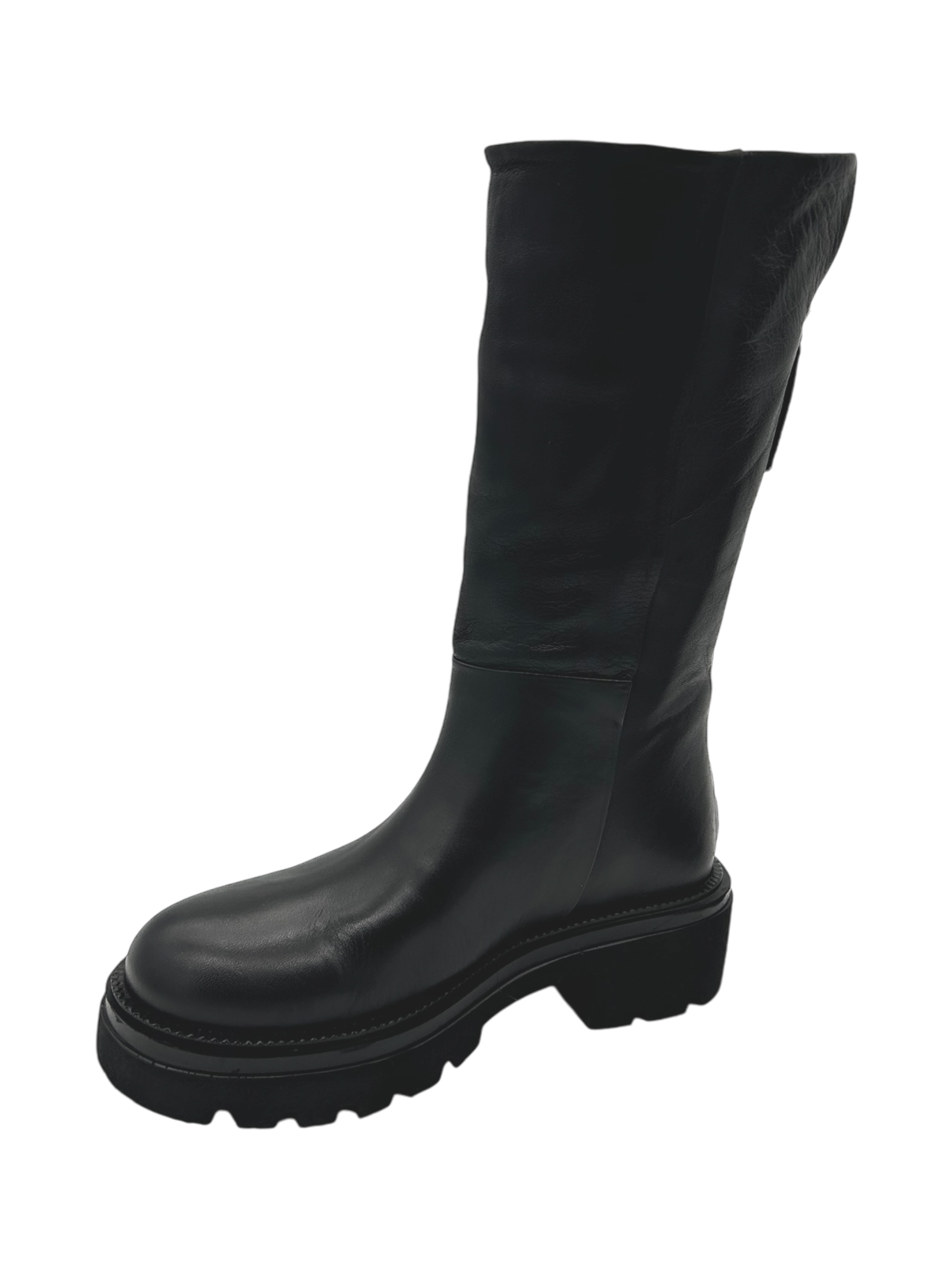 Stivale pelle donna Albano Nero - 2704 -