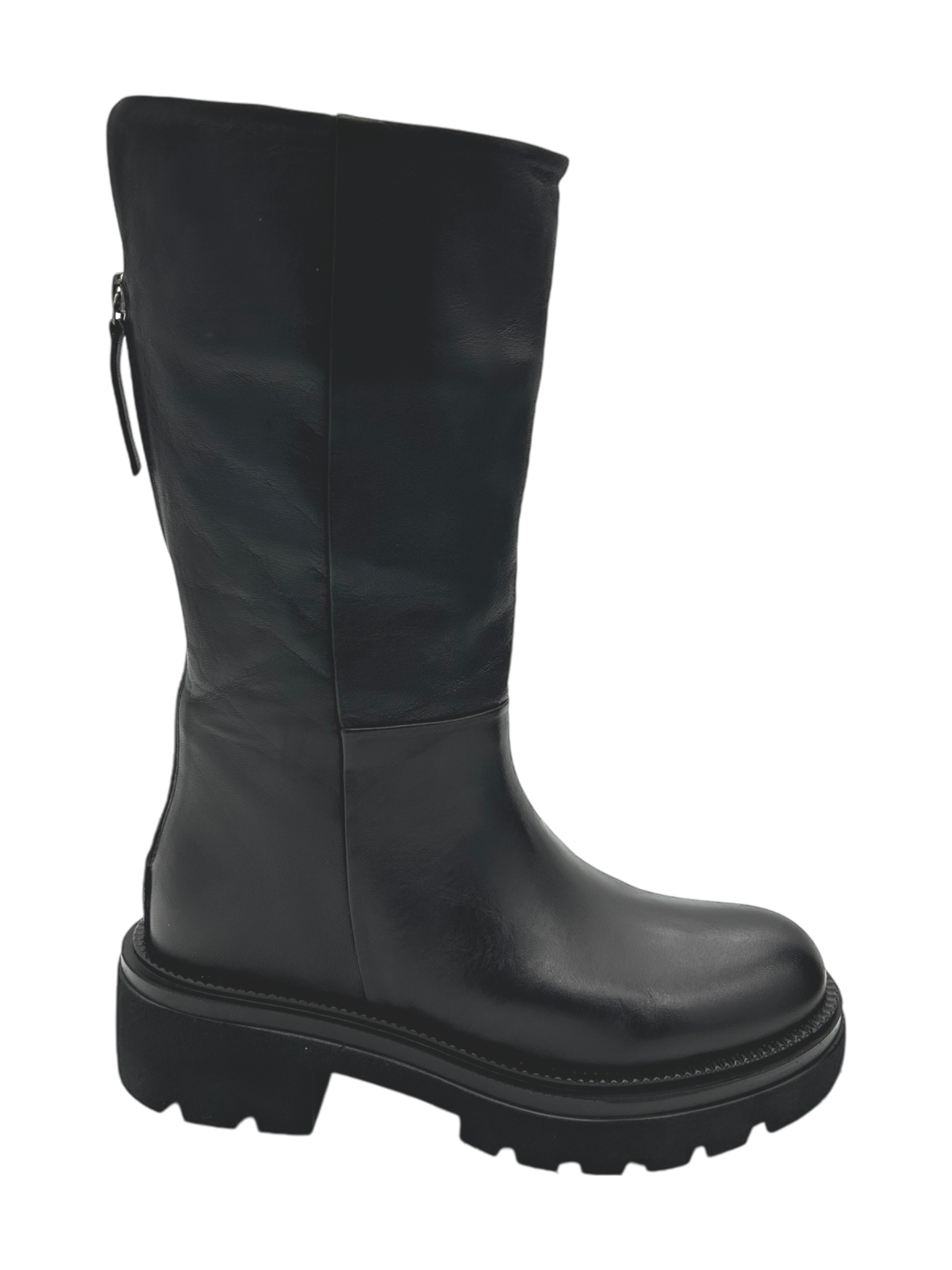 Stivale pelle donna Albano Nero - 2704 -