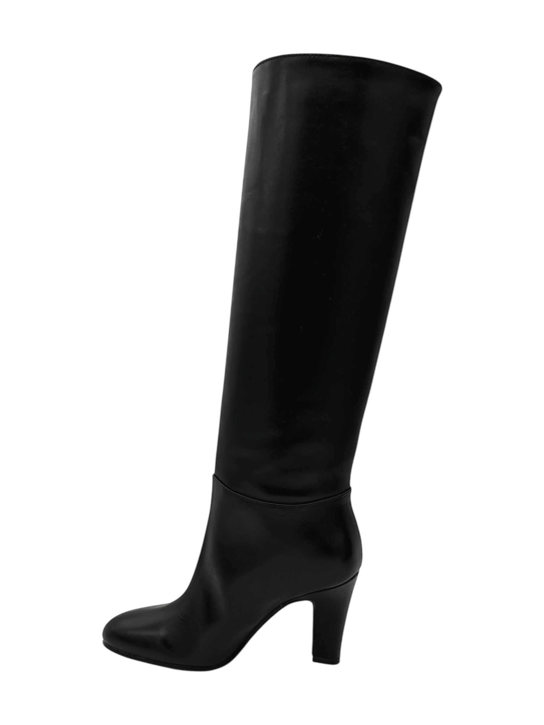 Stivale pelle donna BiancaDi Black - R2678VT -