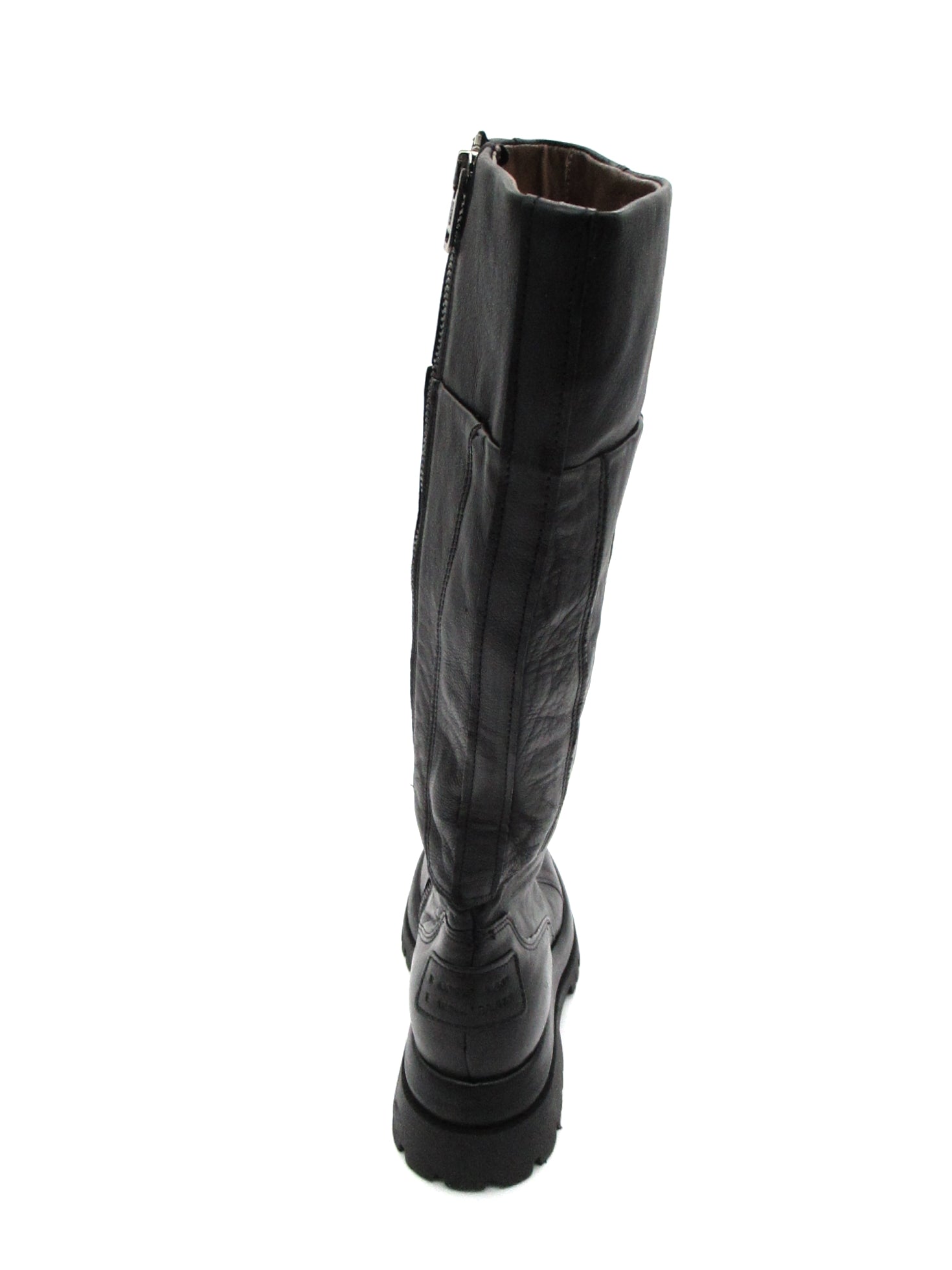 Stivale pelle donna Black AS98 - B51303 -