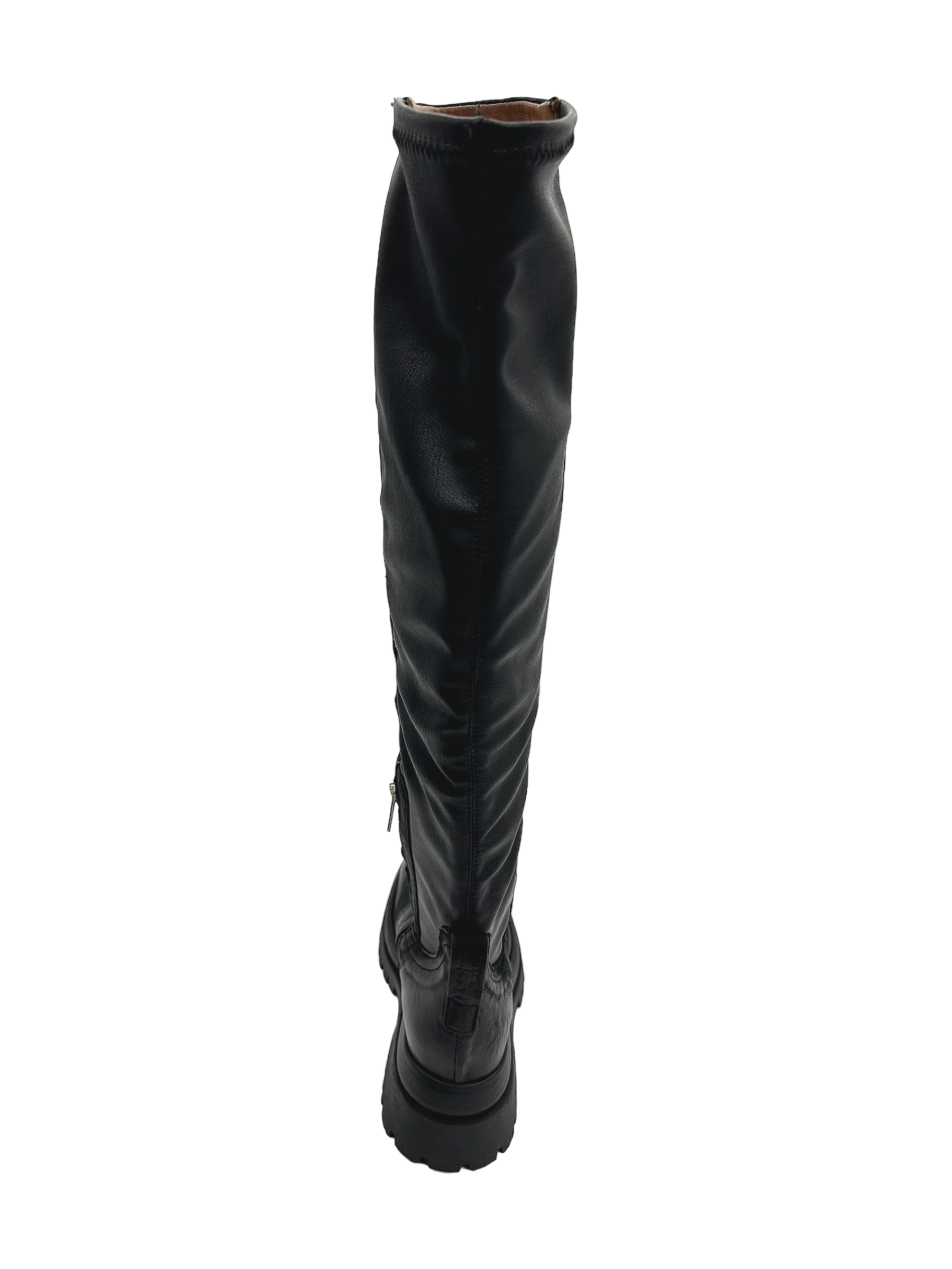 Stivale pelle donna Black AS98 - B51320 -
