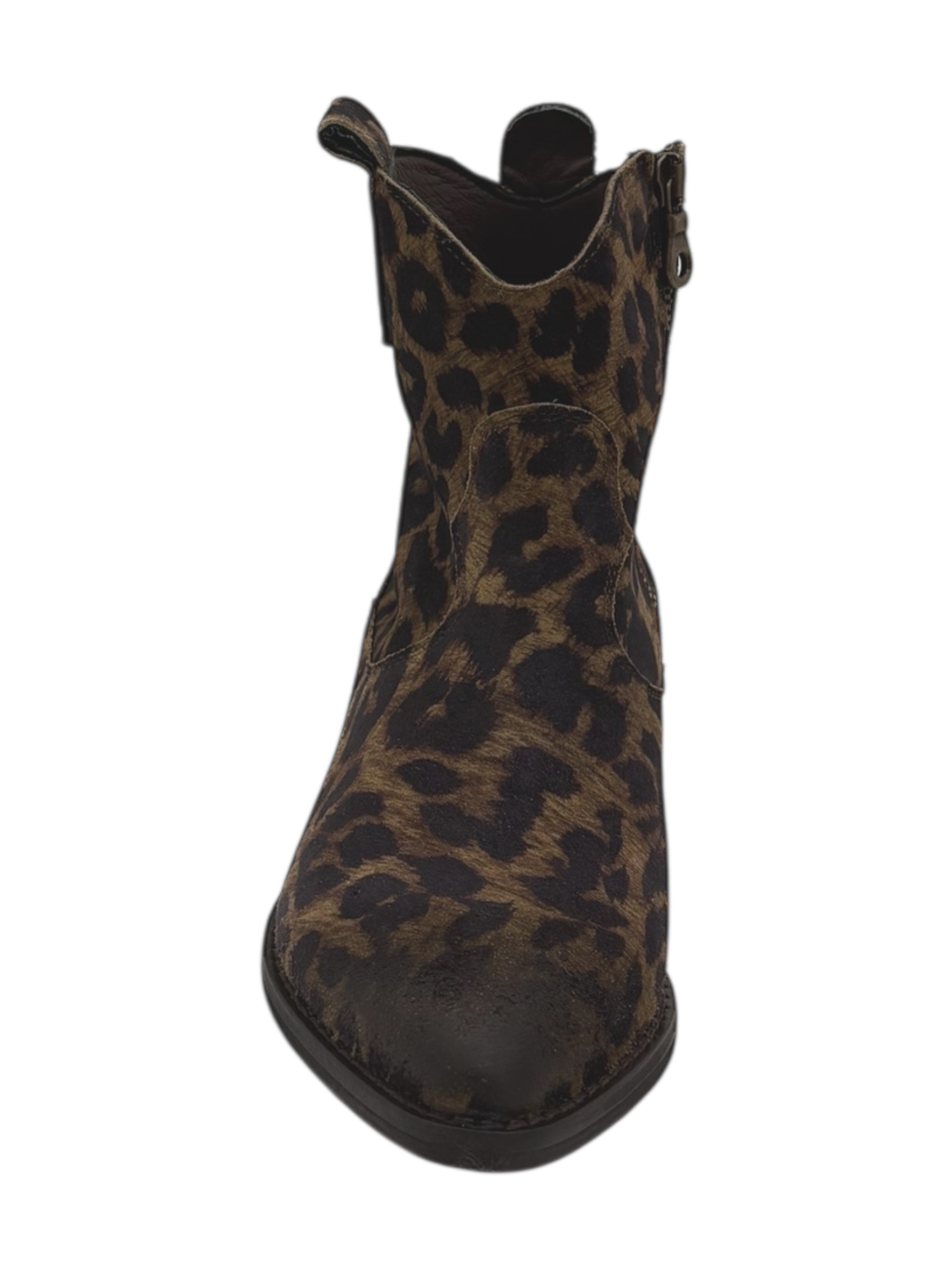 Stivaletto texano donna Mimmù Croleo bruciato -M374M8-