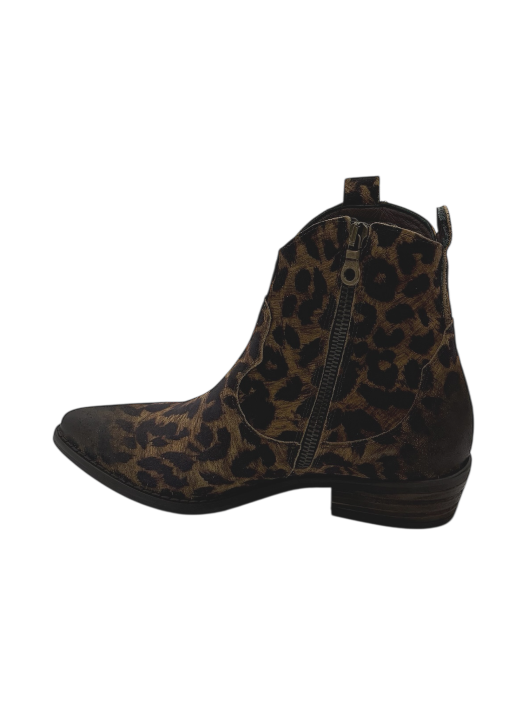 Stivaletto texano donna Mimmù Croleo bruciato -M374M8-