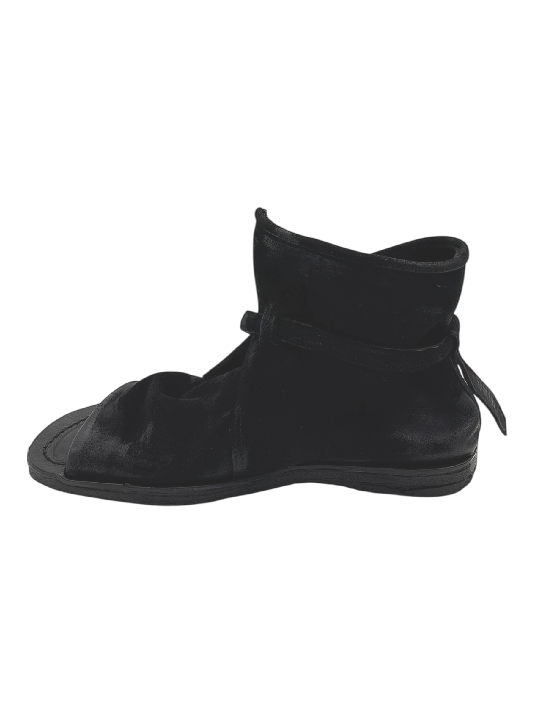 Sandalo pelle donna AS98 Black - A16030 -