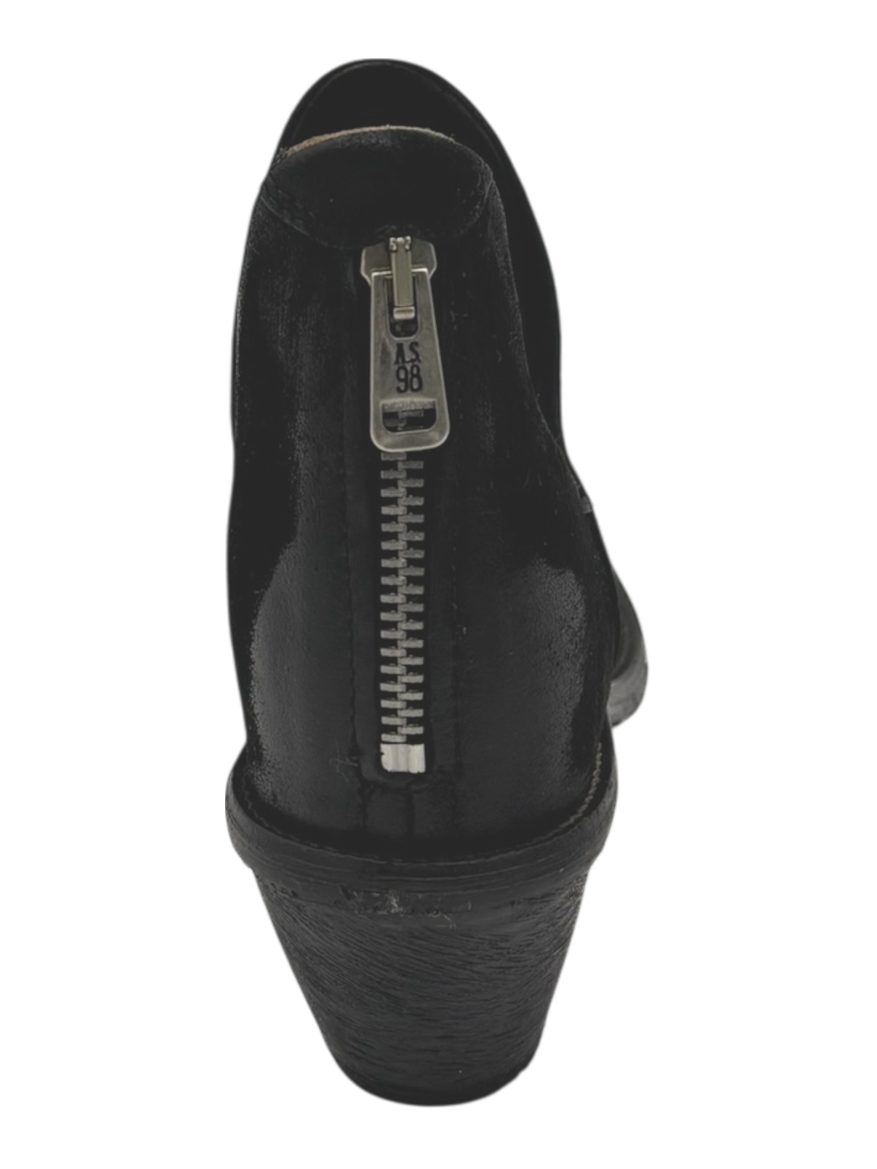 Stivaletto pelle donna AS98 Black - B84118 -