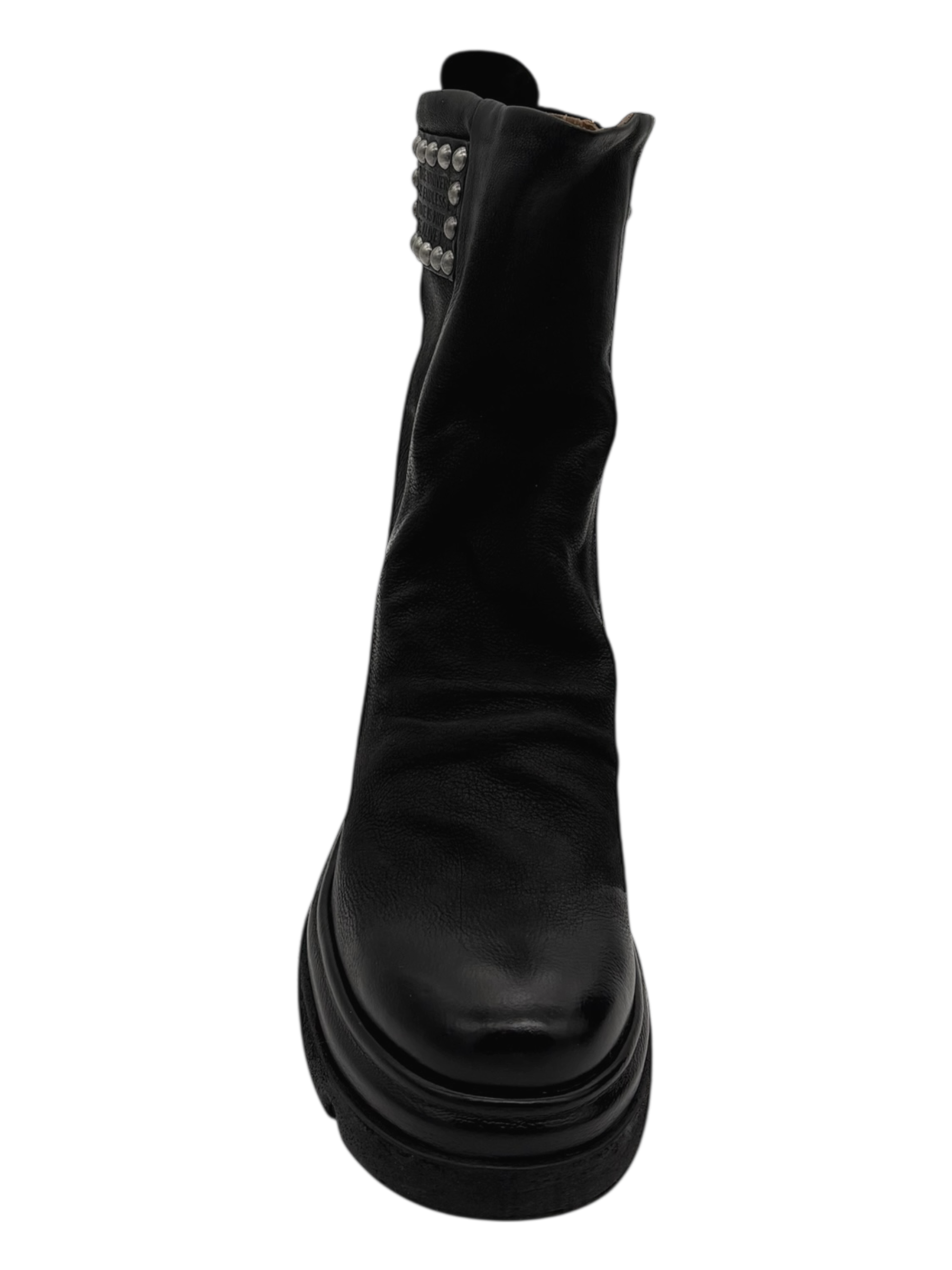 Stivaletto pelle donna AS98 Black - A89227-
