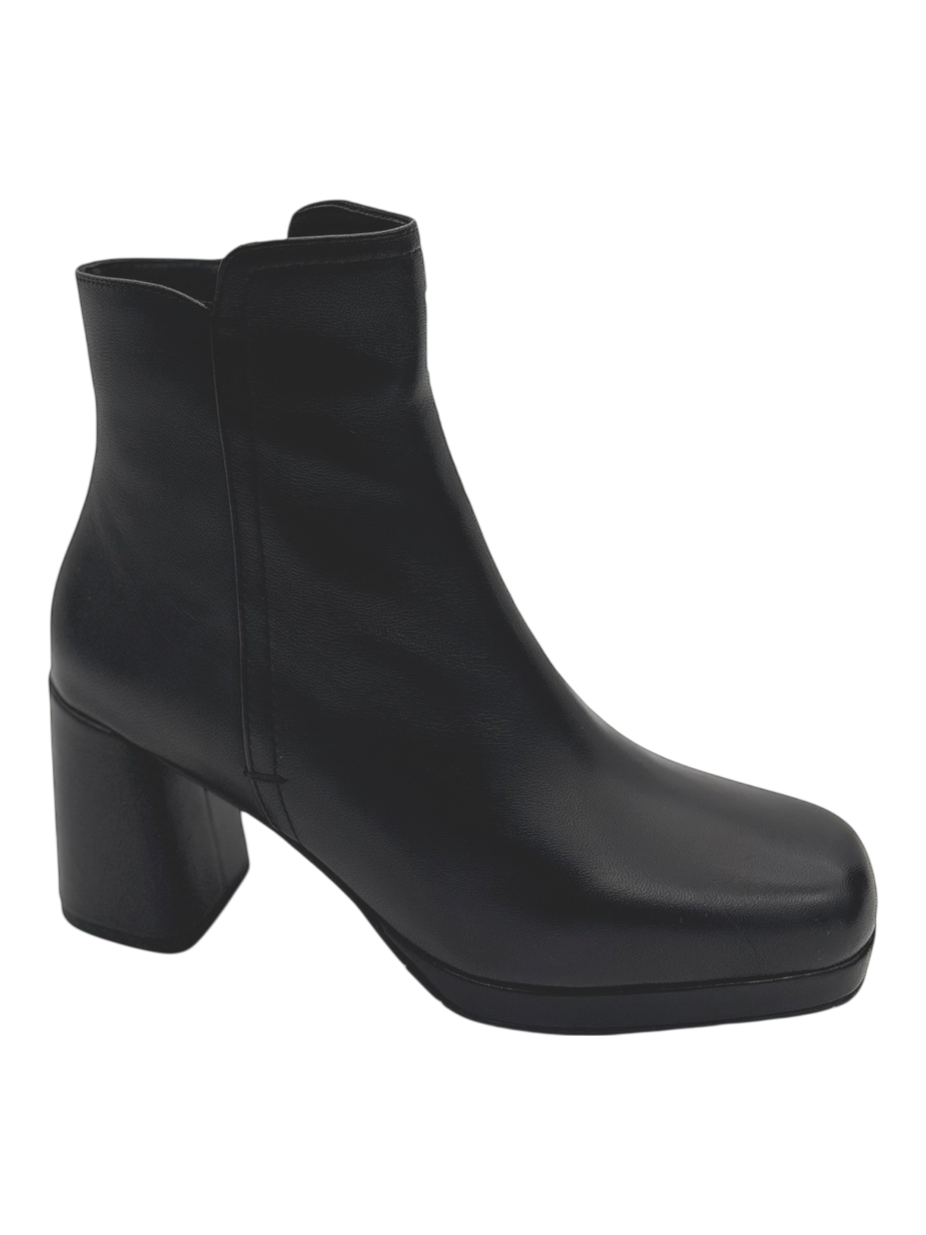 Stivaletto pelle donna BRUNO PREMI Nero -BM6901X-