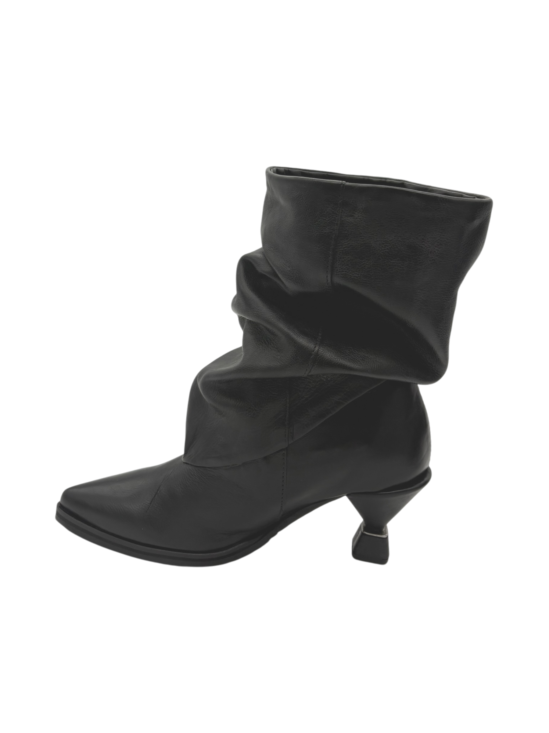 Stivaletto Donna AS98 C47201 in Pelle Nero | Made in Italy