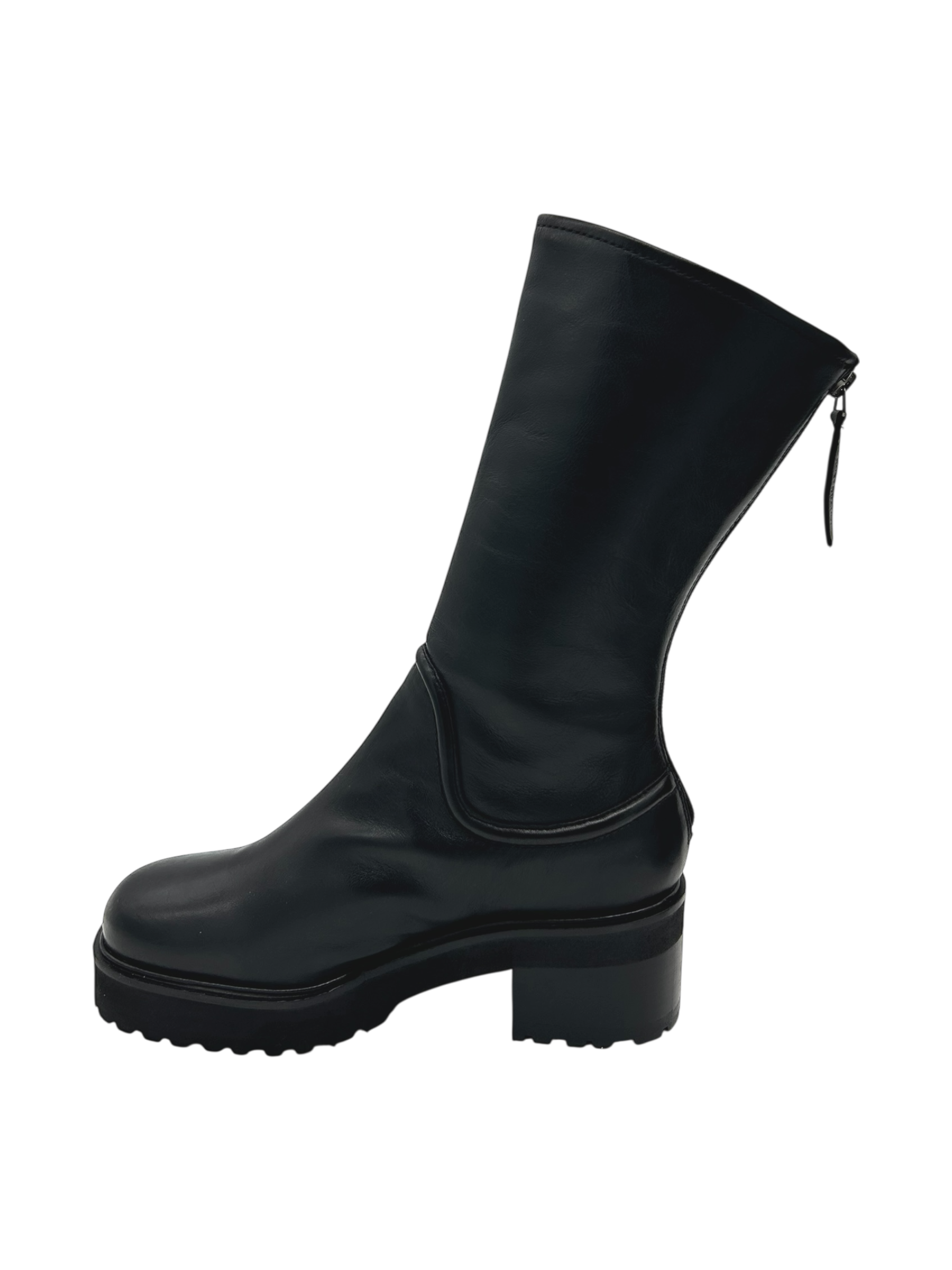 Stivaletto pelle donna Janet & Janet Black -J482-