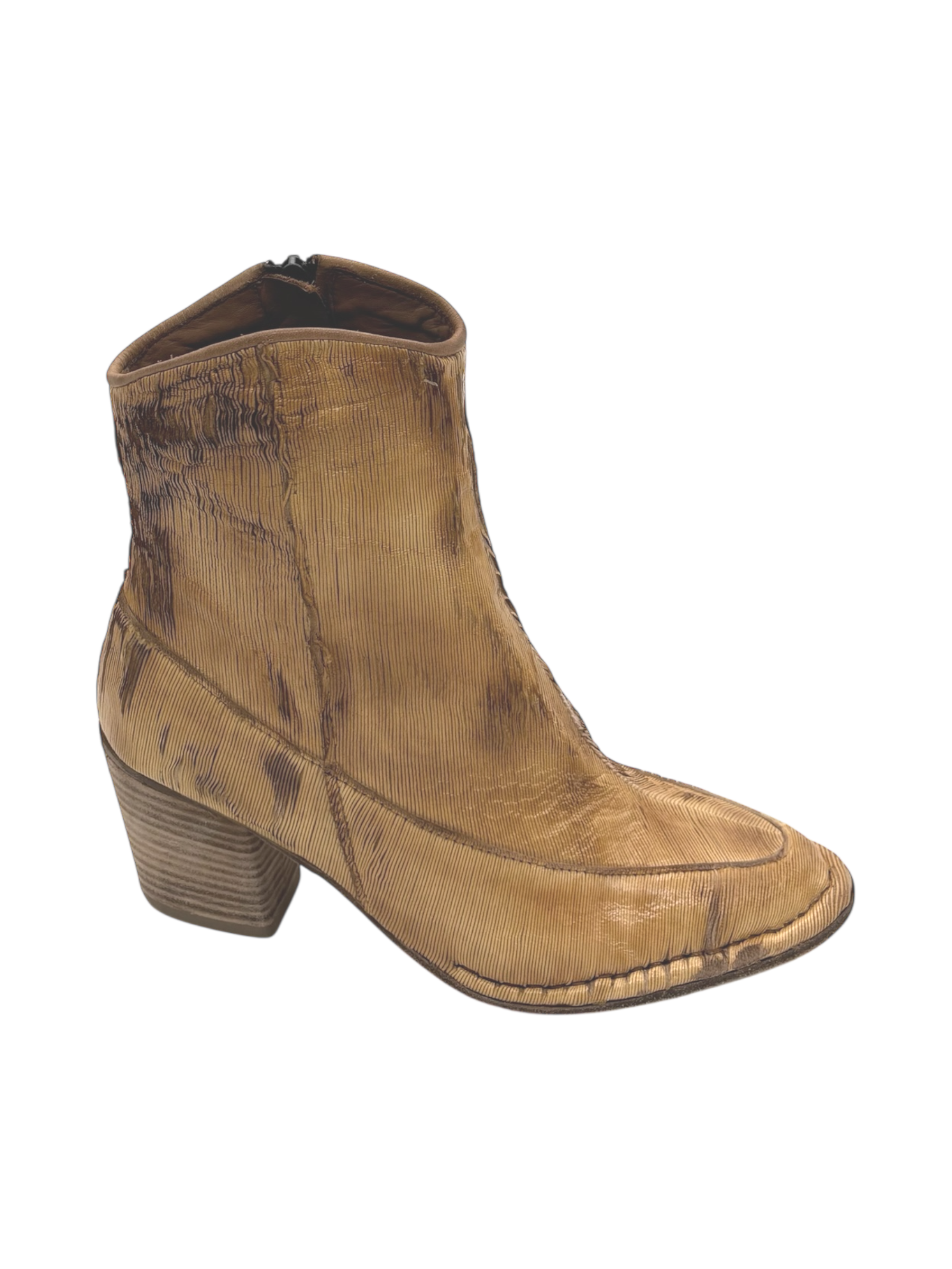 Stivaletto pelle donna Kudetà Intagliato Cognac - 614503 -